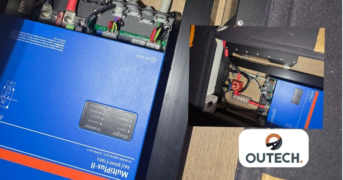 Caravan Inverters - What Size Do You Need?

Check out this caravan power upgrade with a: 
5000 Multiplus-II 
On YouTube - Link in bio

Dan Blackford - Outech OffGrid Power Solutions 
📞 0483 100 950
📧dan@outech.com.au
✍️ Qualified Electrician 
✍️ EC