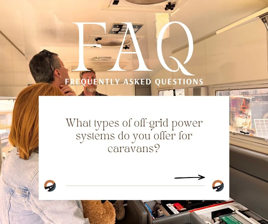 At Outech OffGrid we design, supply, and professionally install custom off-grid electrical and solar power systems for caravans in Australia. 

Outech OffGrid Caravan Power Solutions
🛠️ Caravan Electrical Power Upgrades: Upgrading factory setups wit