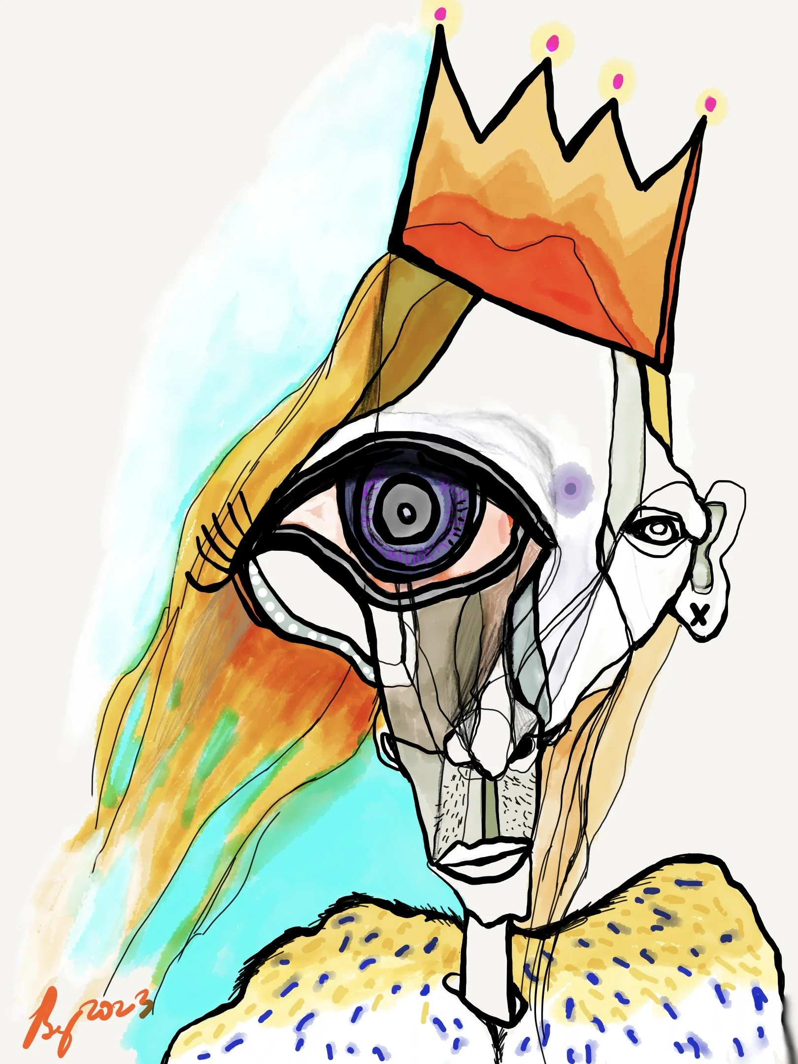 EpiphanyEmporer, digital art, 2023