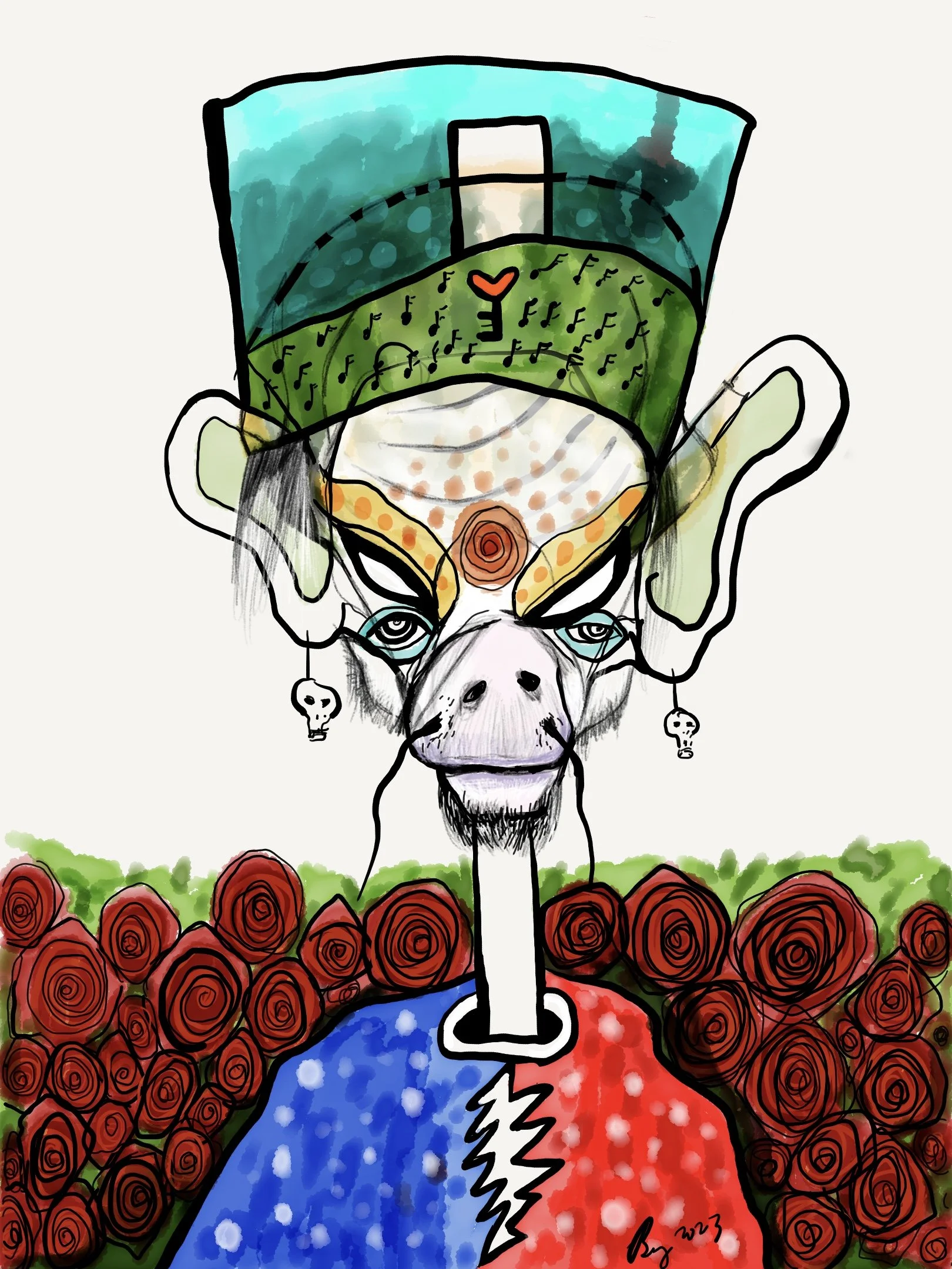 EyesoftheWorld, digital art, 2024
