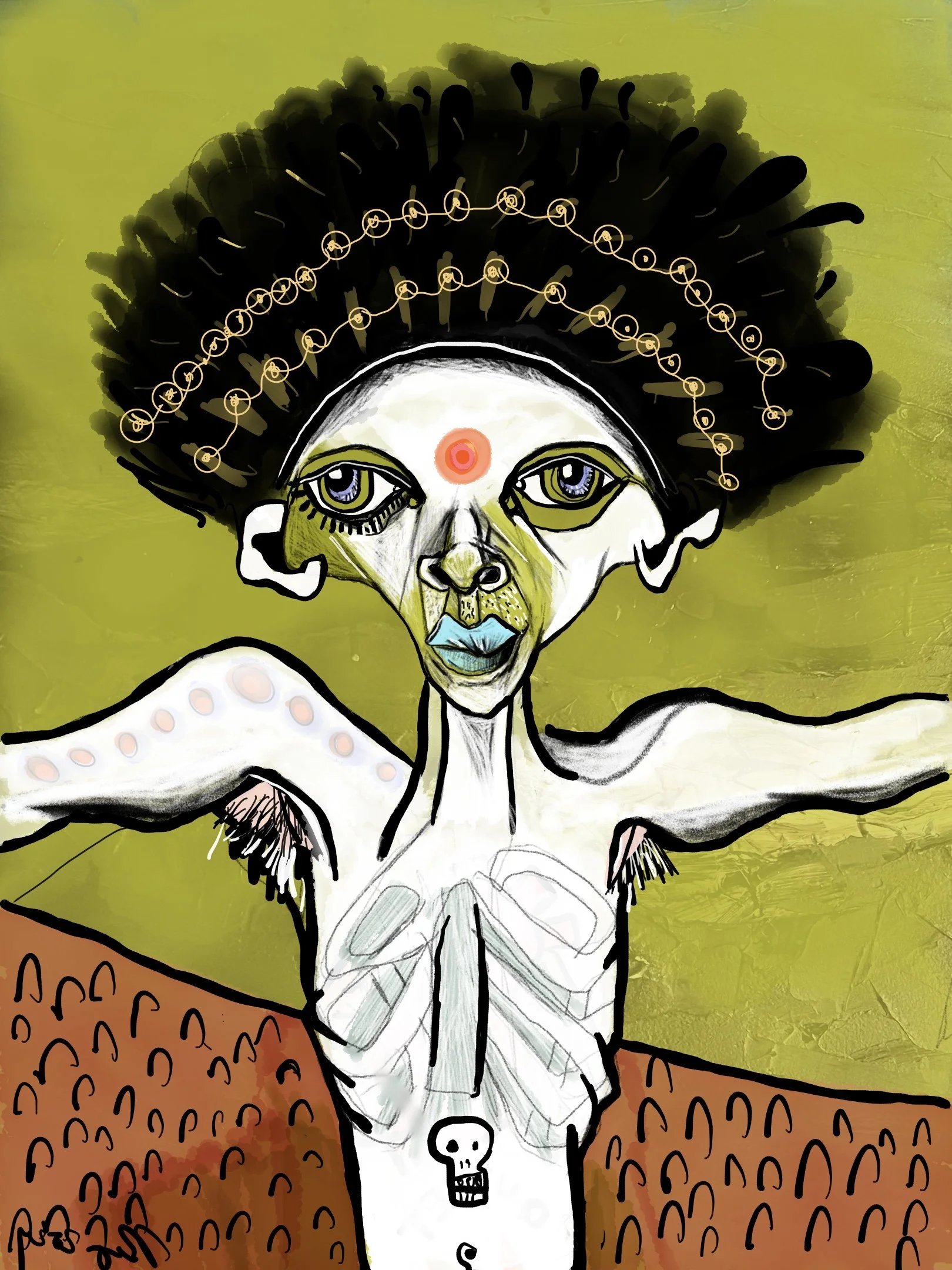 PoeticAscetic, digital art, 2024
