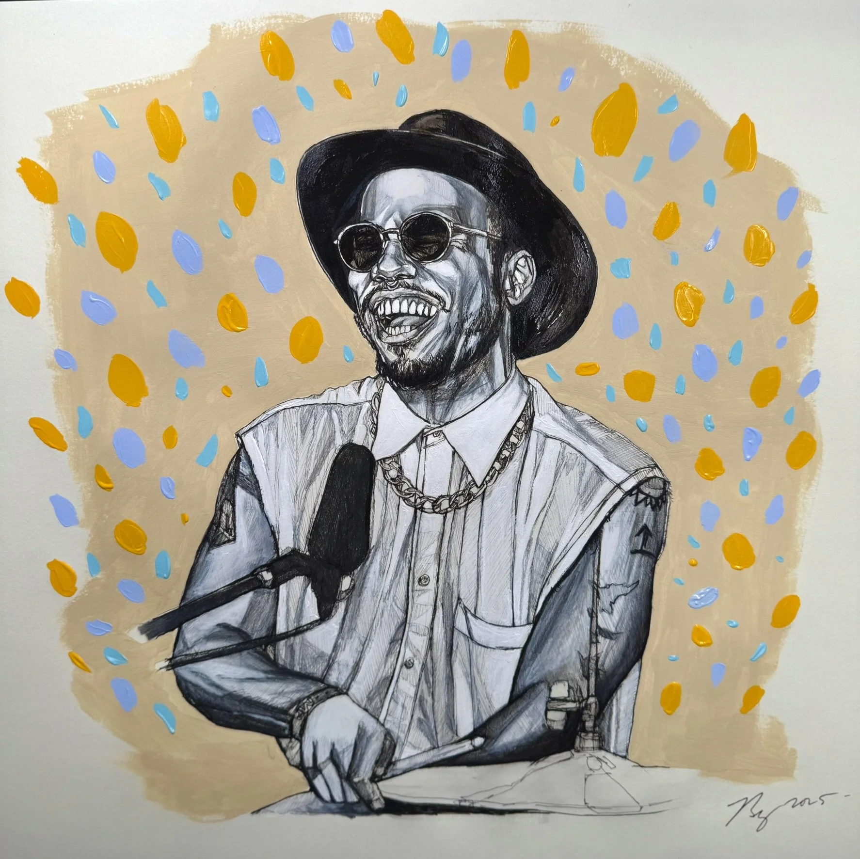 Anderson Paak, Mixed Media, 2025