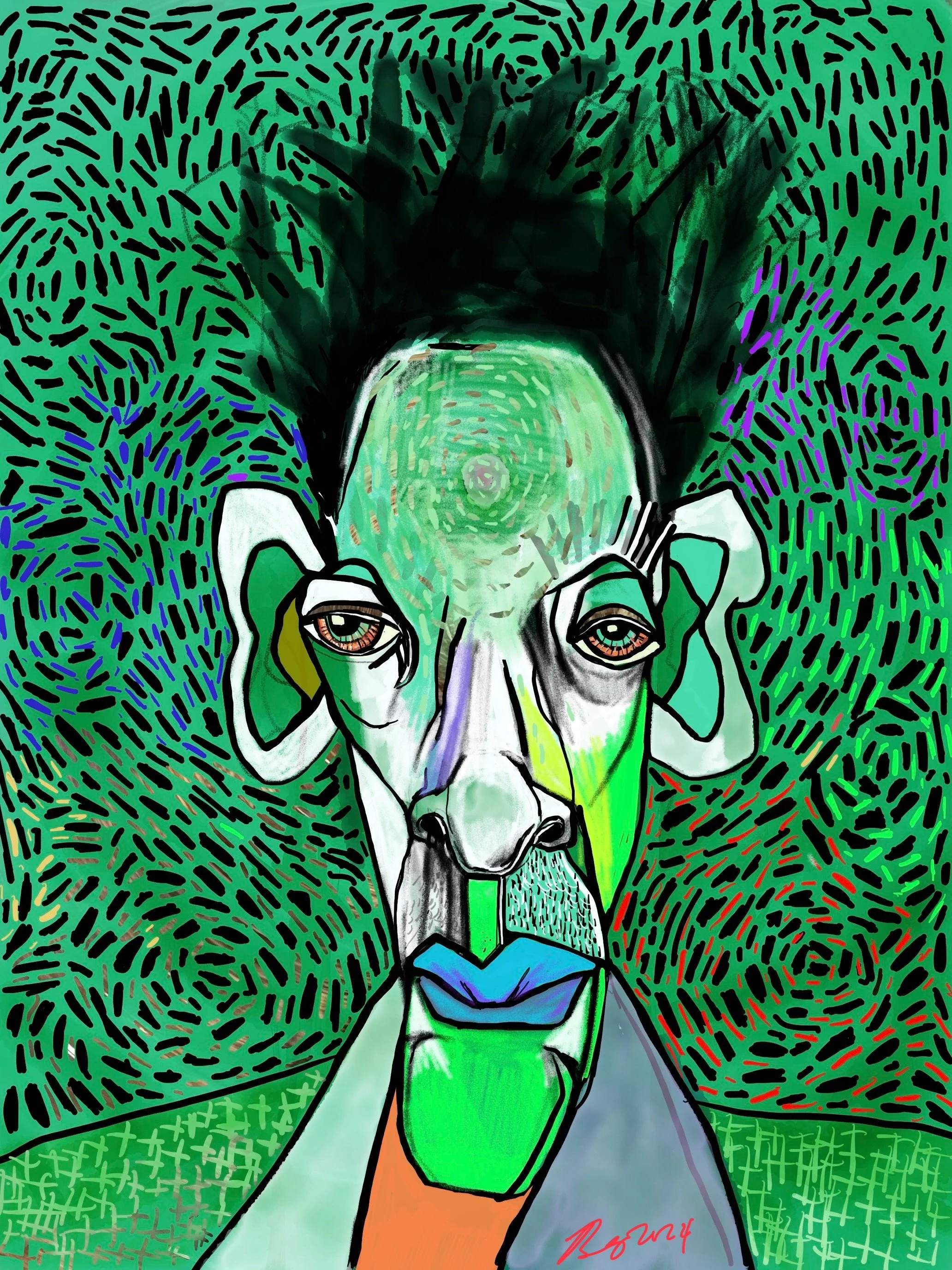 Vincentstein, Digital art, 2025