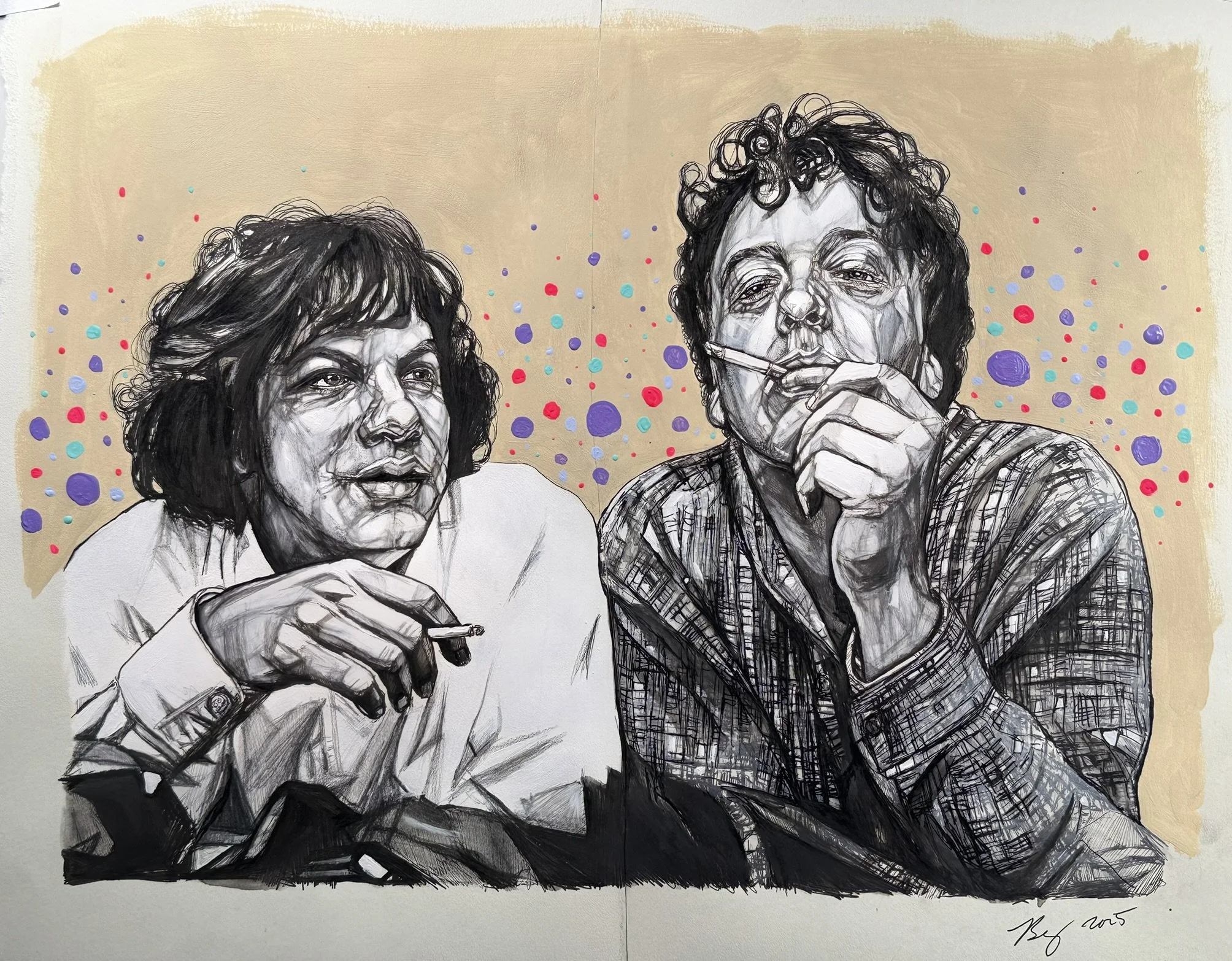 Ween, Mixed Media, 2025