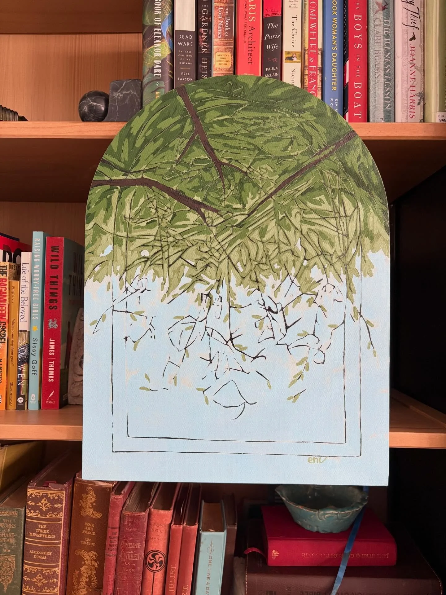 Small paintings. Little things I&rsquo;ve been working on. 
Come see them in person at 12Points Art Studio on Saturday. We will be open from 2-6pm. Come see what the artists have been working on. ❤️