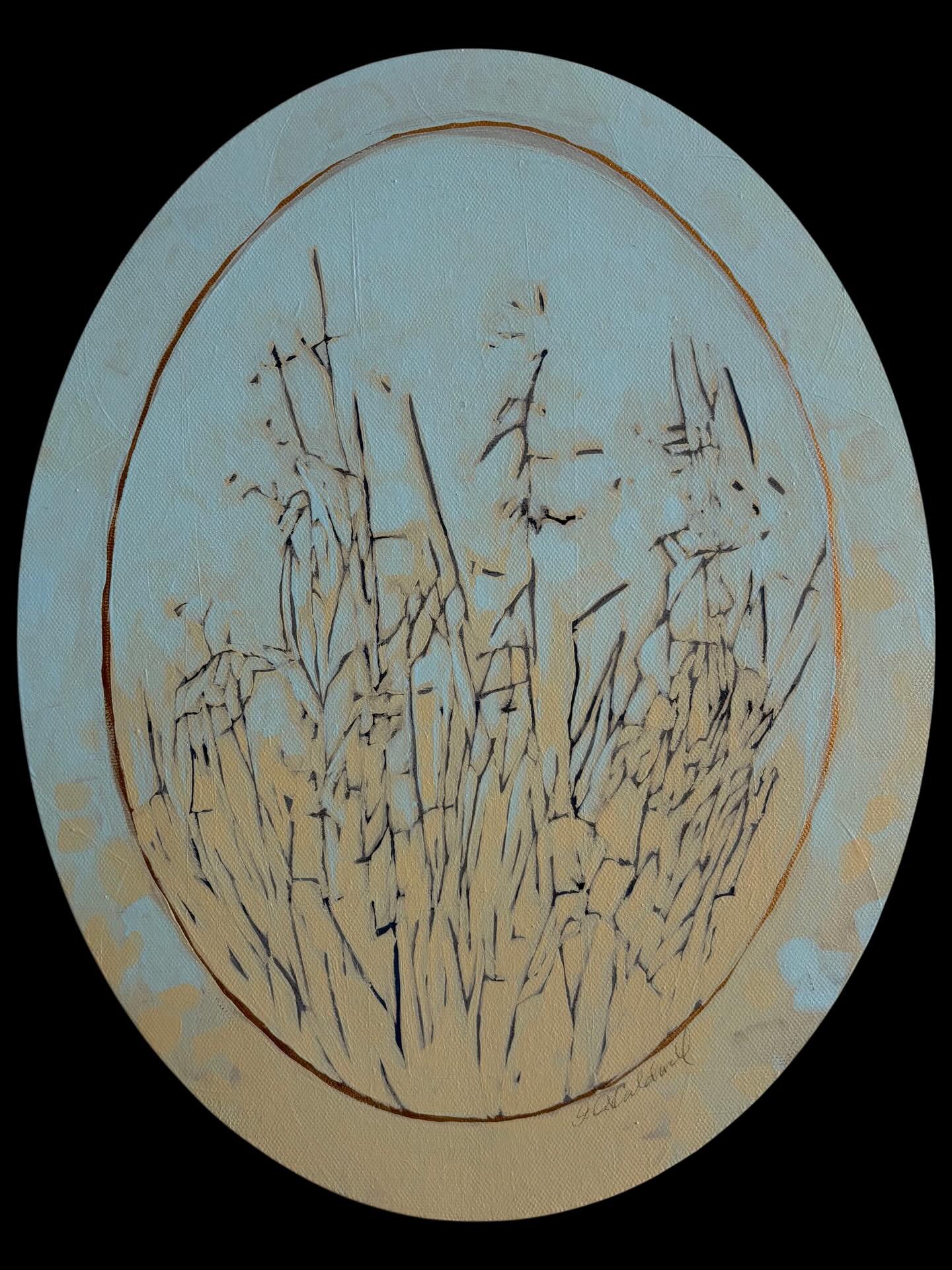 &ldquo;Alfriston&rdquo;
11x14 acrylic on oval canvas
$150