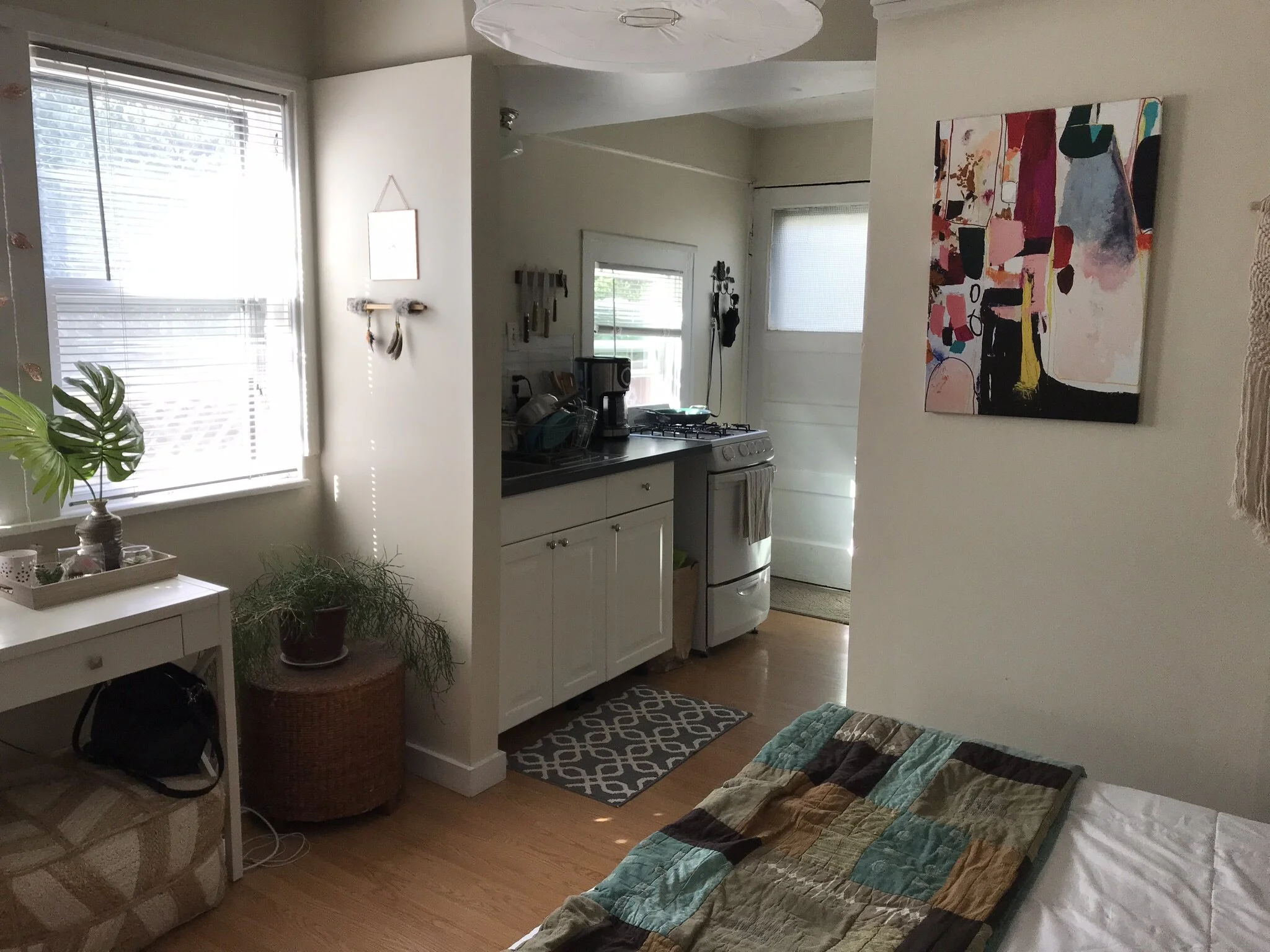 Beautiful living in a warm space