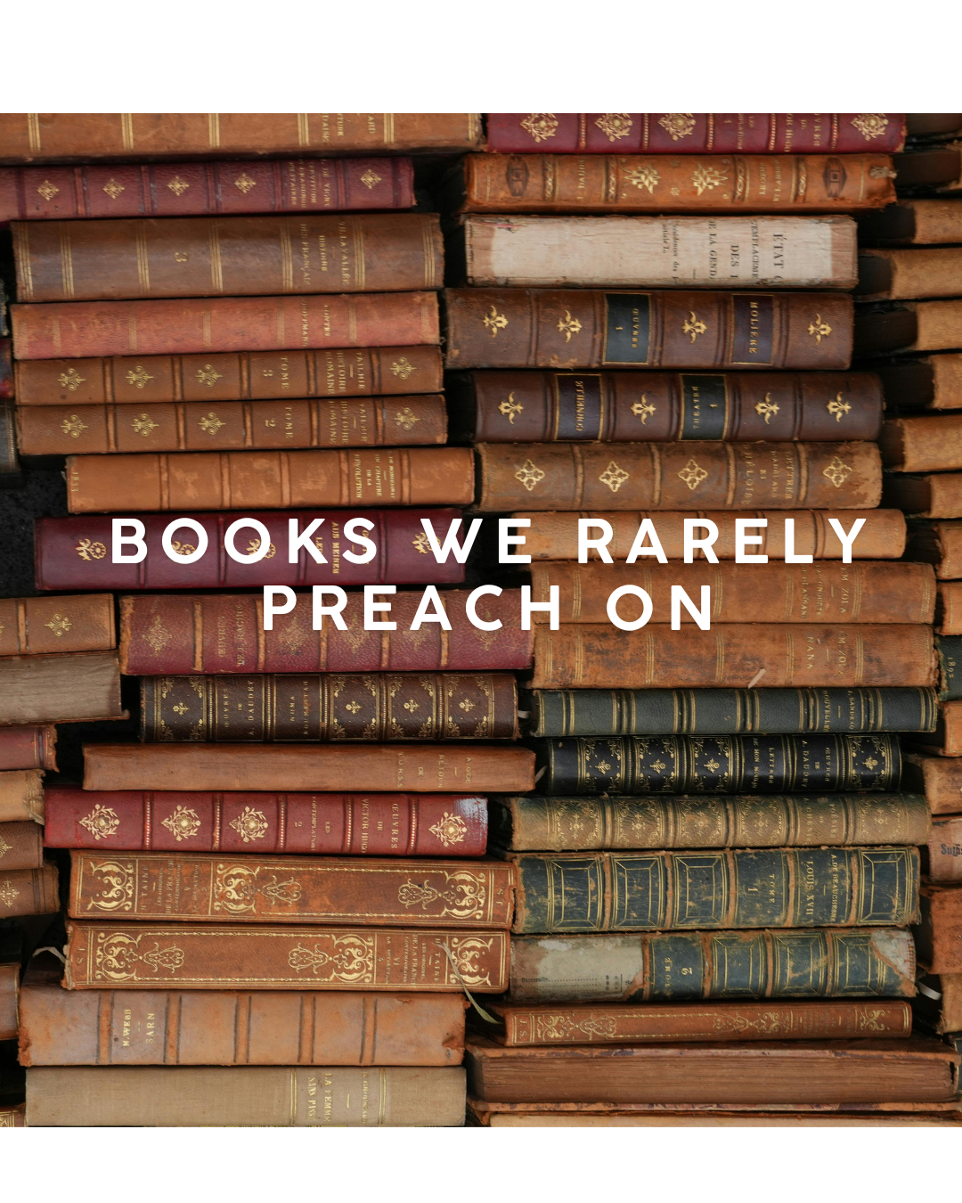 Books We Rarely Preach On: Philemon ~ Week 2
