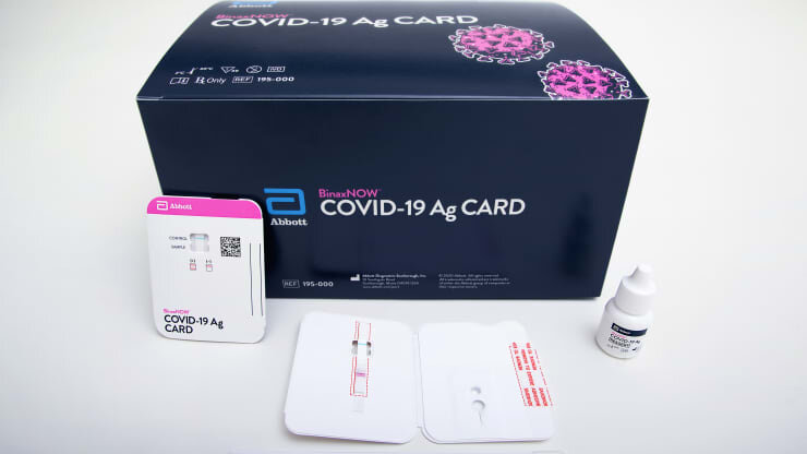Abbott BinaxNow Rapid Antigen Test