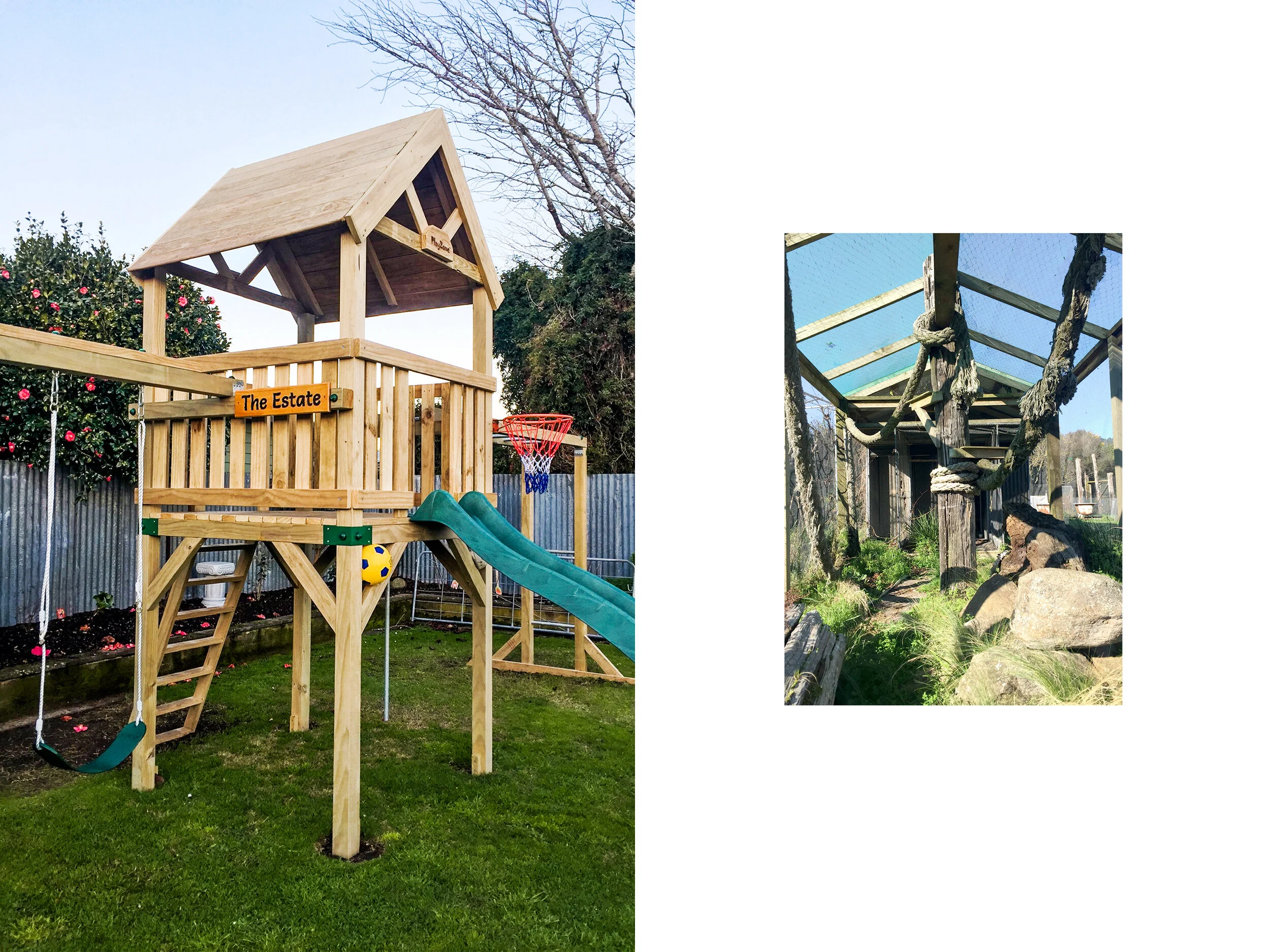 Play structures  //  Cat enclosure