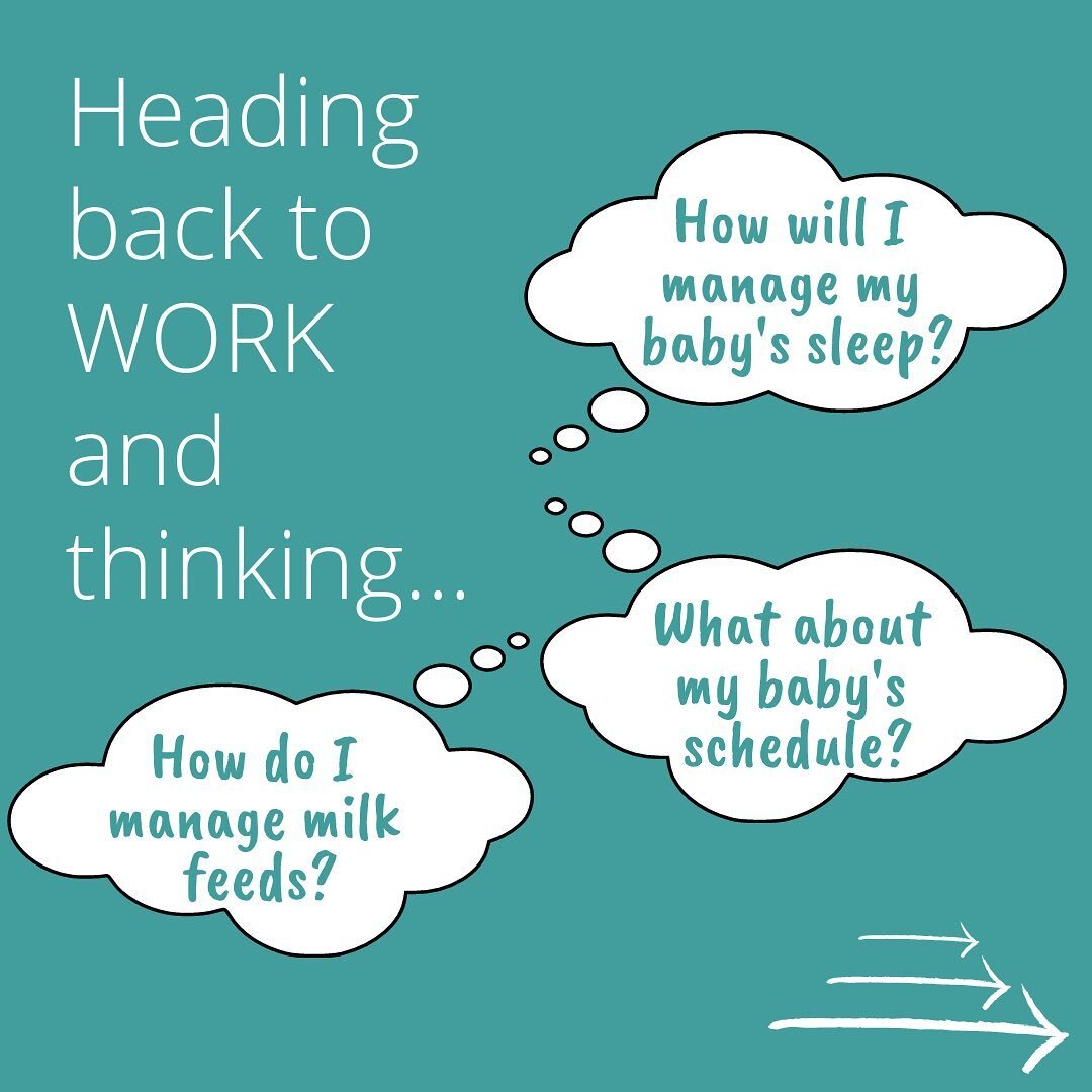 Going back to work? Tips for managing your baby&rsquo;s sleep &amp; schedule! 

Are you dreading heading back to work because you are worried how you are going to balance your baby&rsquo;s sleep needs and your professional career? This is a common an