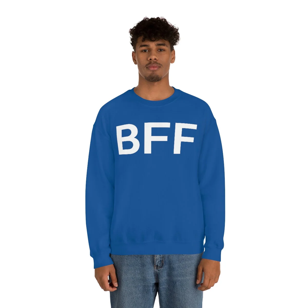 BFF Unisex Crewneck Sweatshirt Only Friends