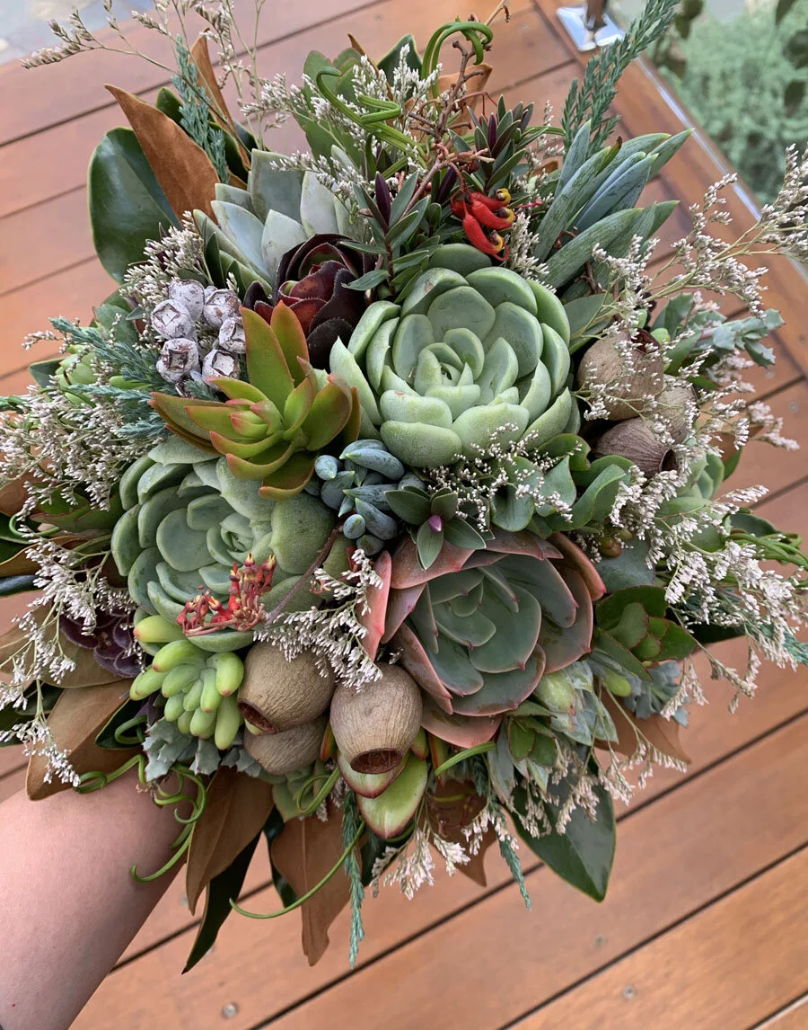 bouquet, succulent bouquet, flowers  Succulent Creations by Design