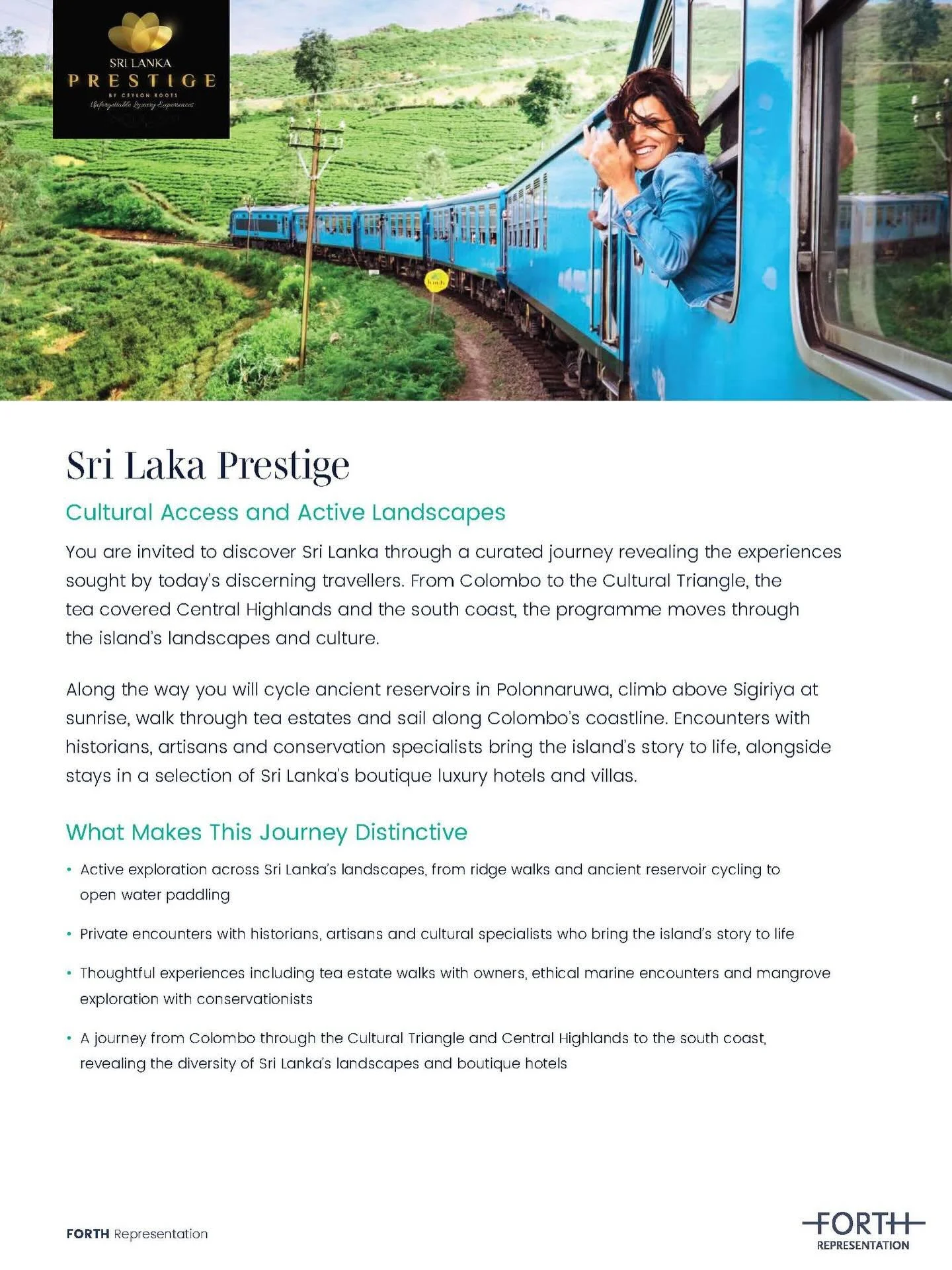 A small group of UK travel designers will be joining us in Sri Lanka this April.

This is not a standard itinerary.

Built with @srilankaprestige the programme moves through Colombo, the Cultural Triangle, tea country and the south coast, but in a wa