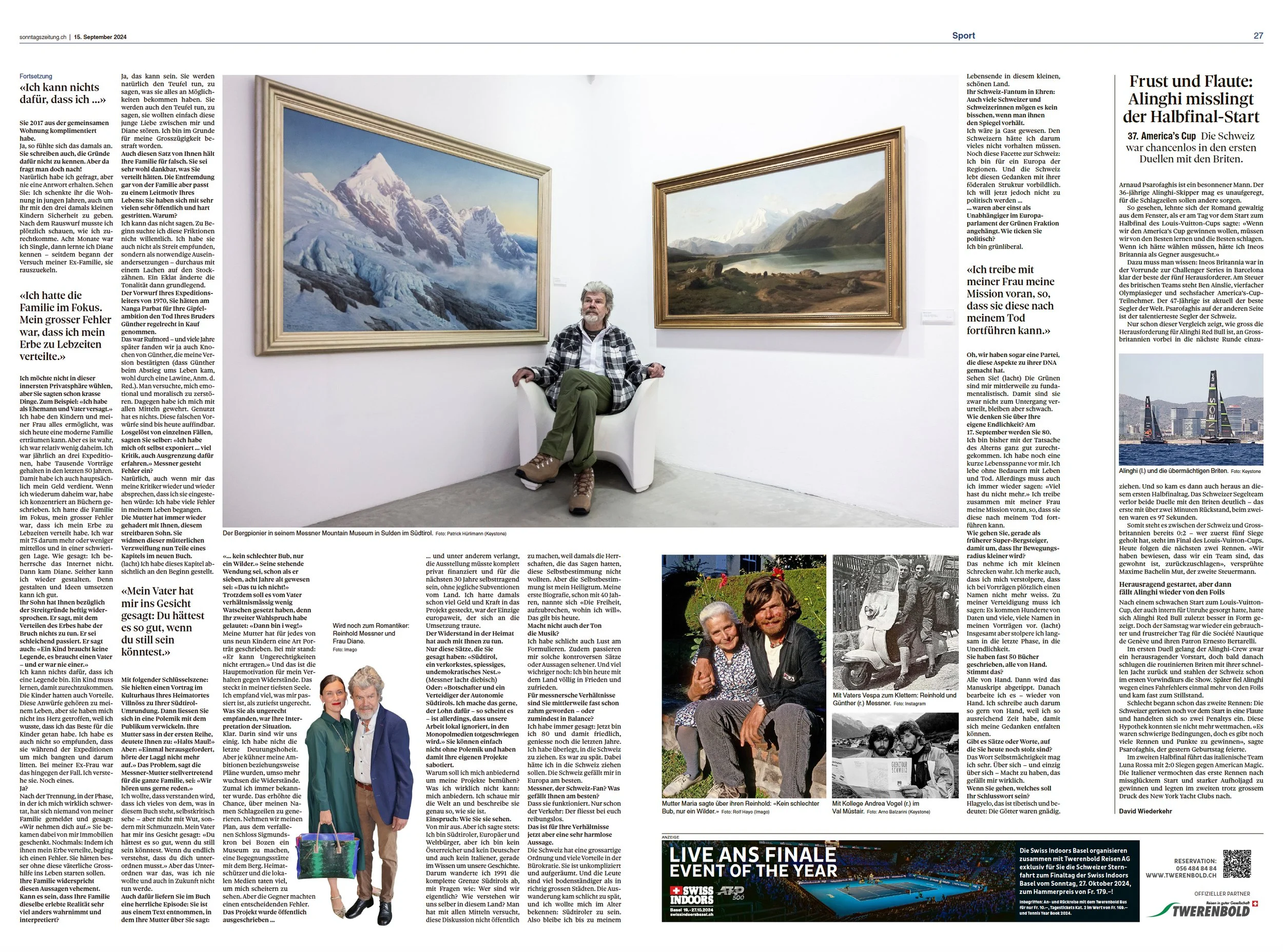  SonntagsZeitung, 15.09.2024 