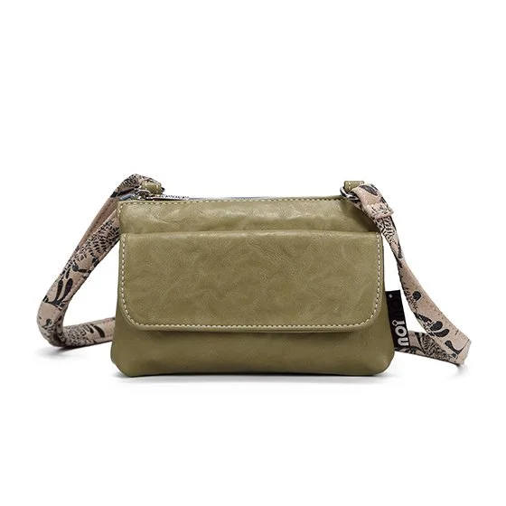 NOI-NOI Cross-Body Tas Lolita Green-Multicolor