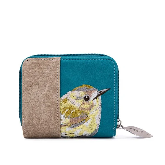 HI-DI-HI Portemonnee Little Magpie Blue-Beige