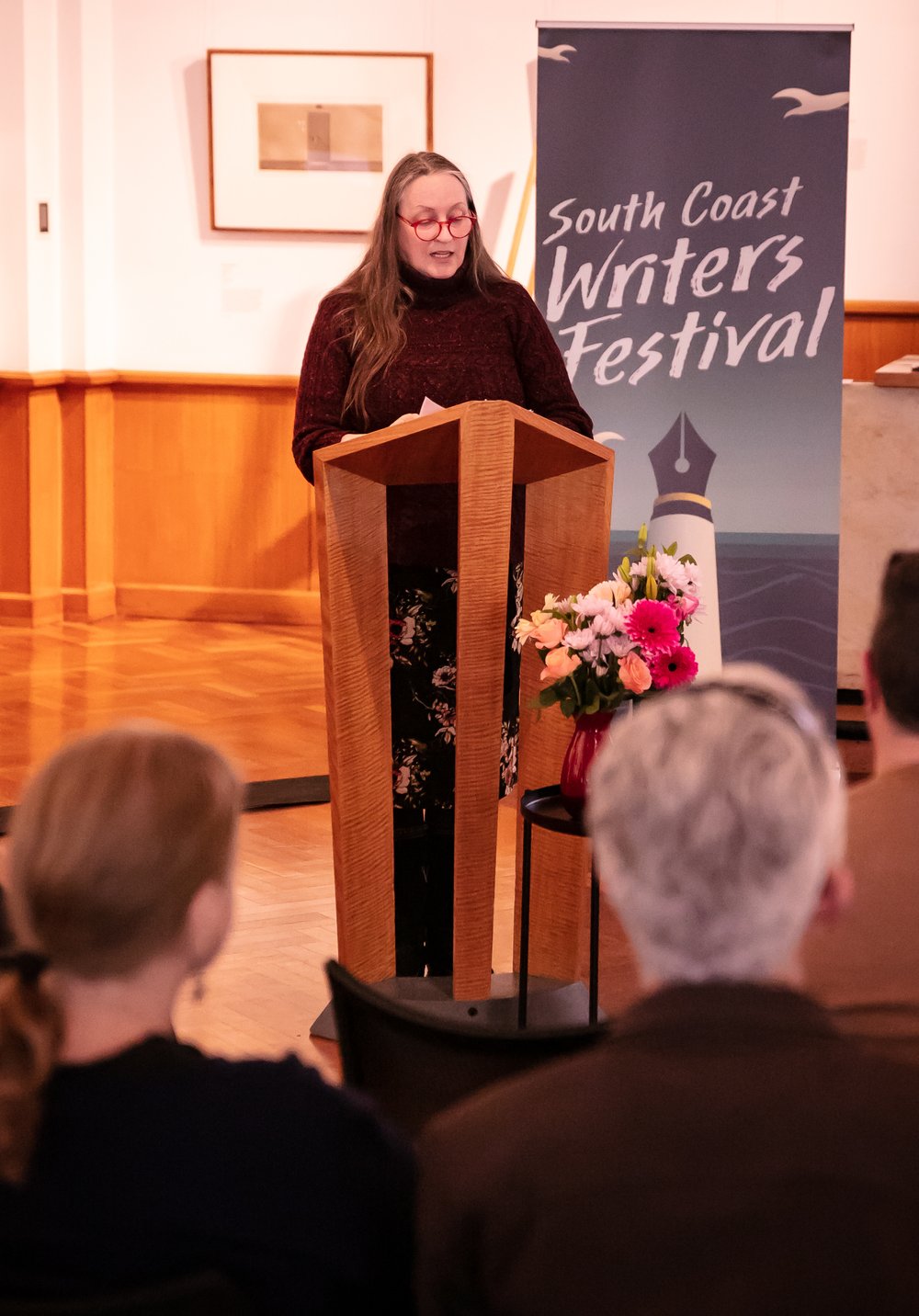 Meredith Wattison at the 2023 SCWC Poetry Award