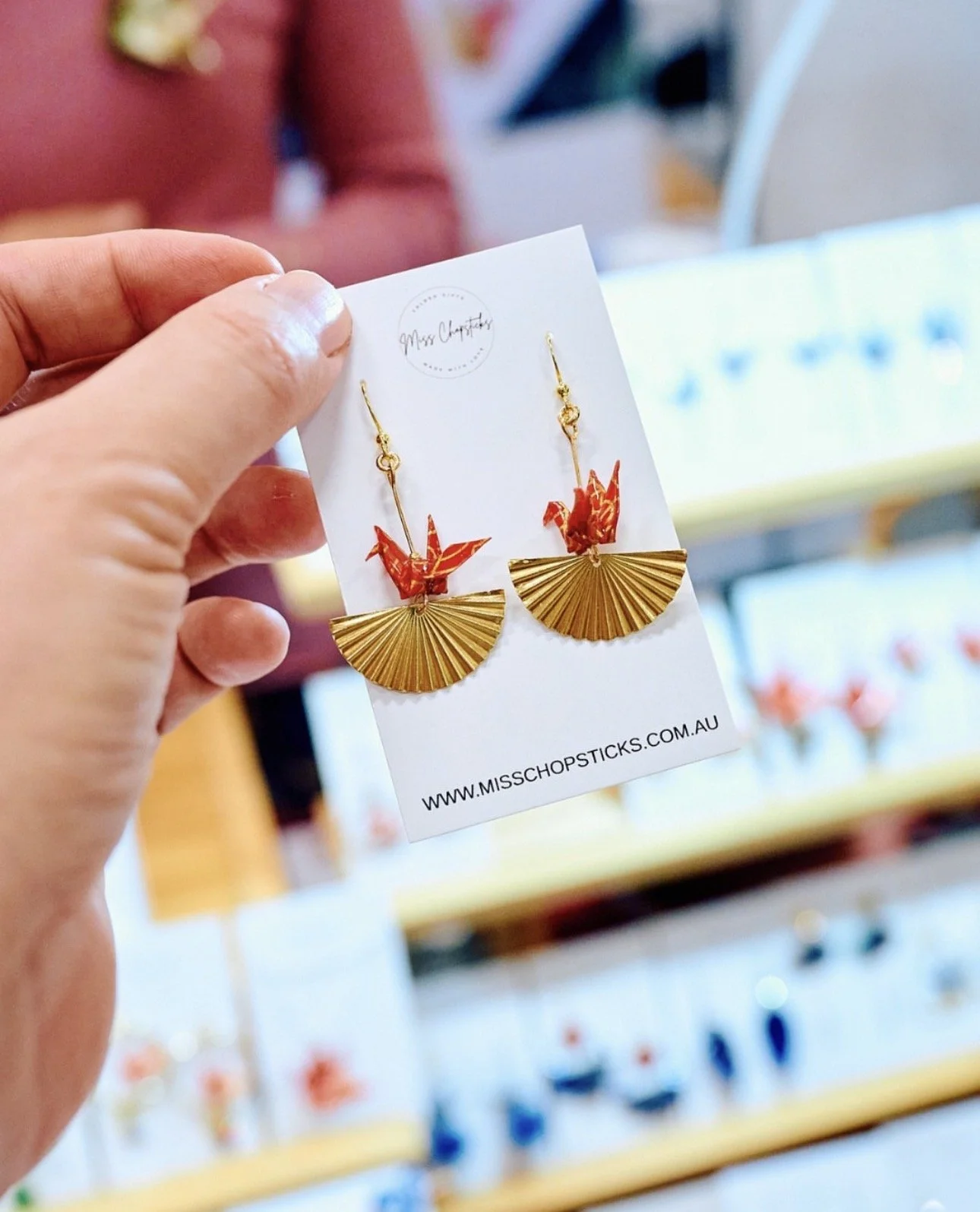 Miss Chopsticks Origami Jewellery