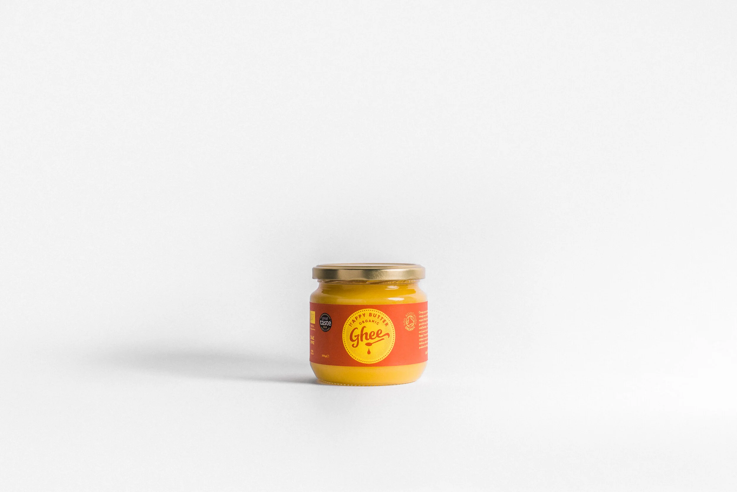 Happy Butter Award Winning Organic Grass Fed Ghee Butter