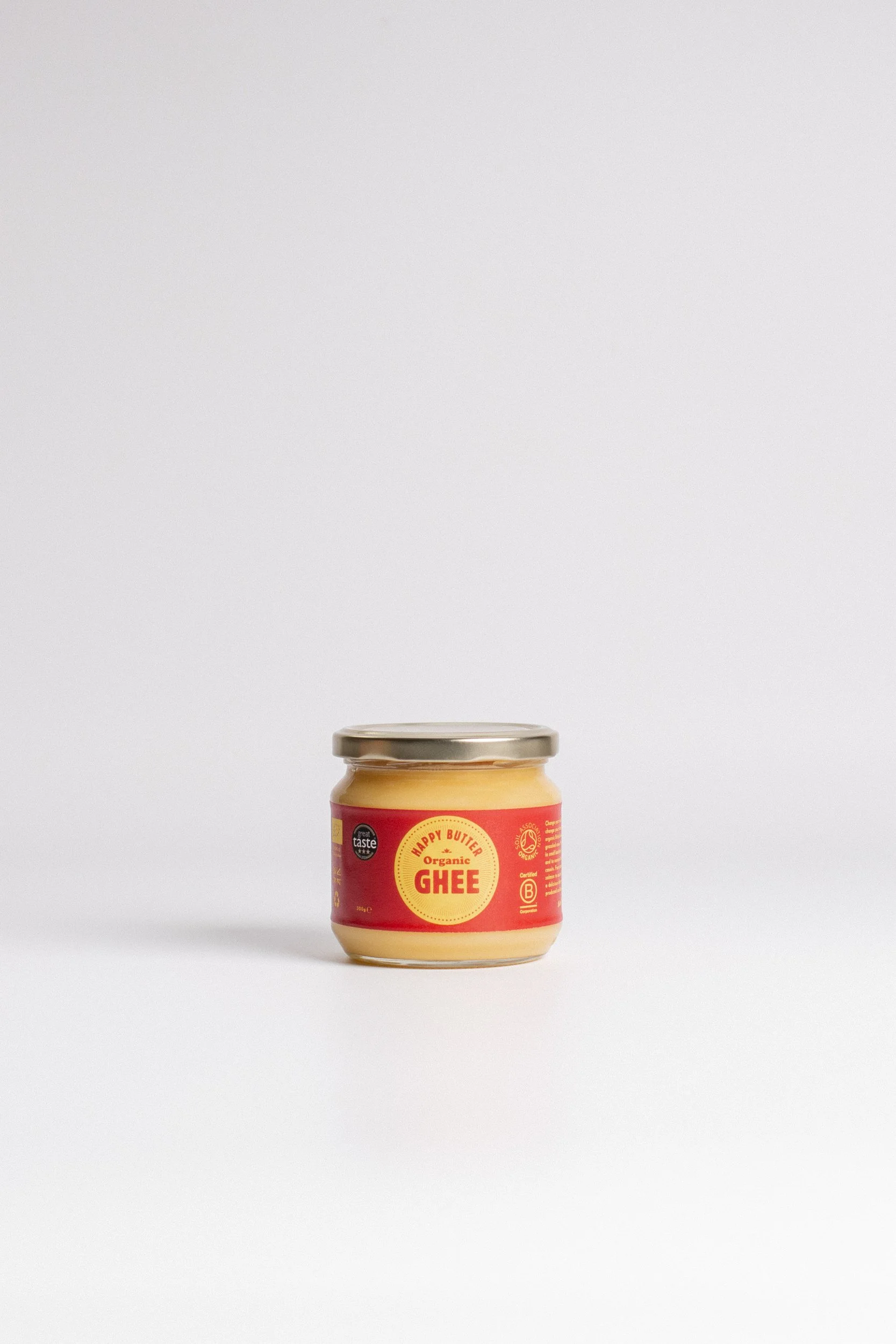 Happy Butter: Award Winning Organic Grass Fed Ghee Butter