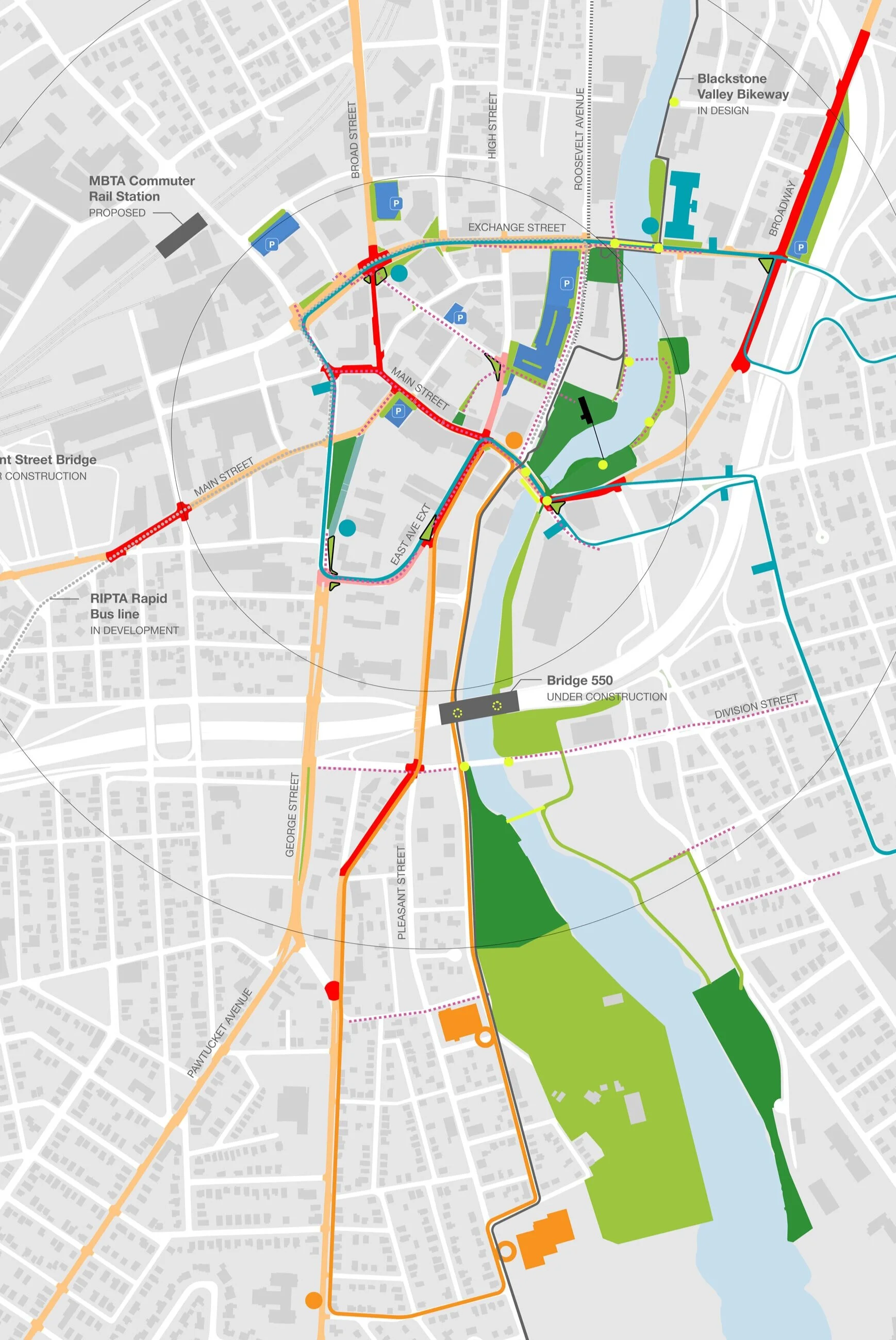 Pawtucket Downtown Design Plan