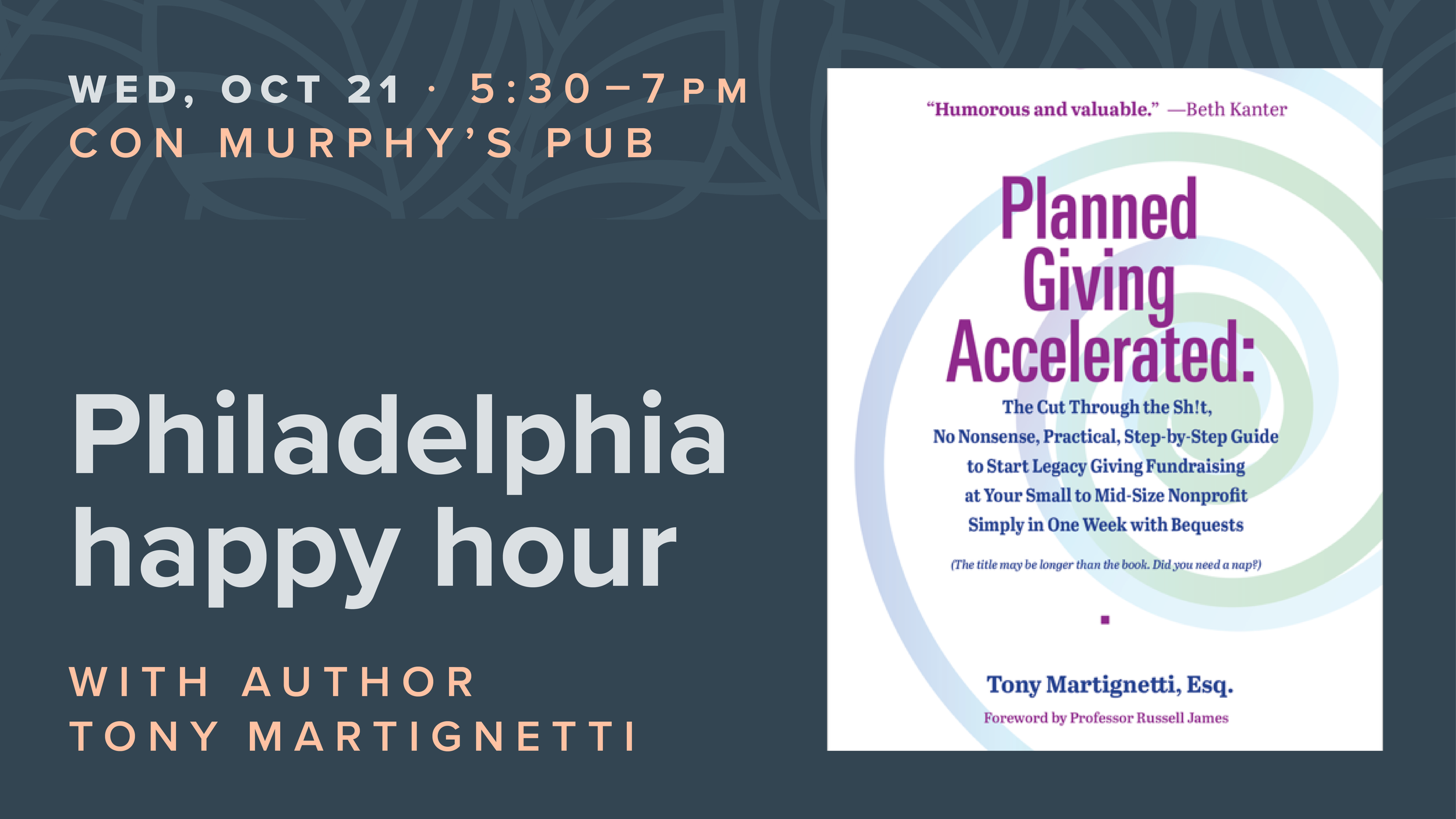 Philadelphia Happy Hour with Tony Martignetti