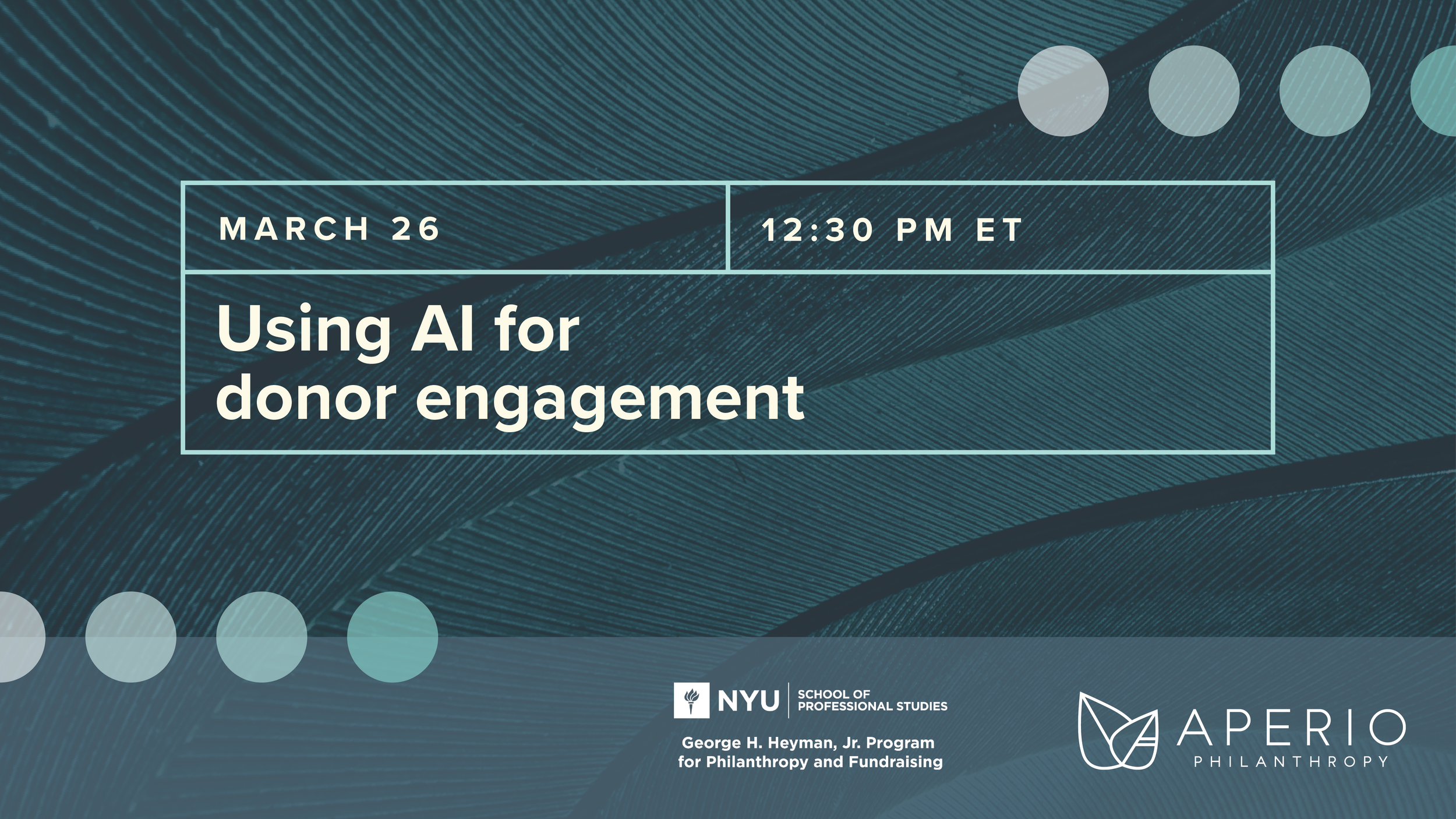 Using AI for donor engagement