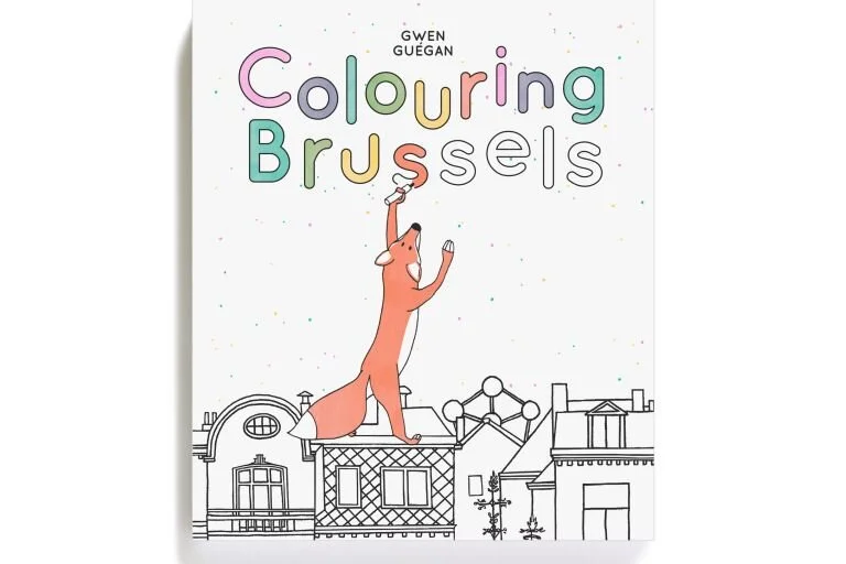Colouring Brussels by Gwen Guégan