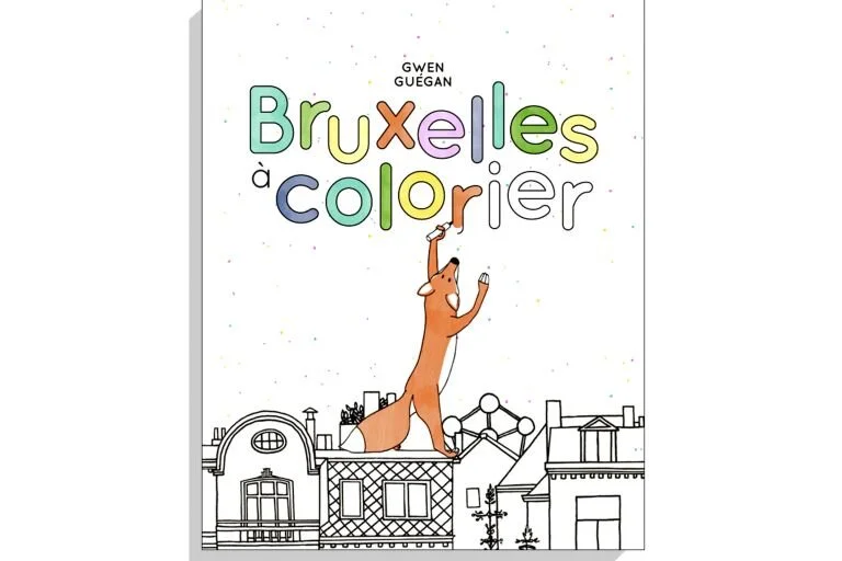 Bruxelles à Colorier by Gwen Guégan 