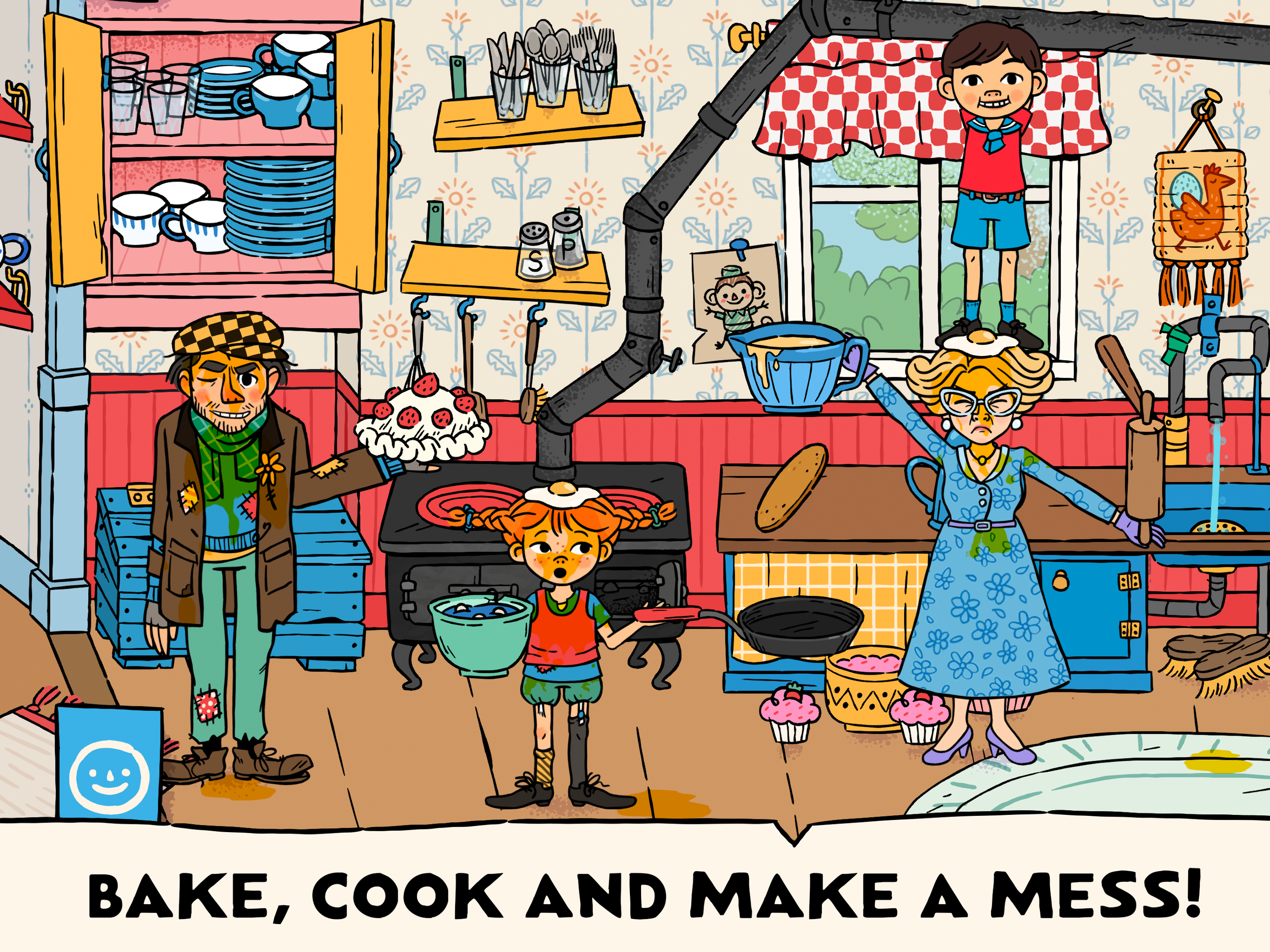 Bake, cook and make a mess!
