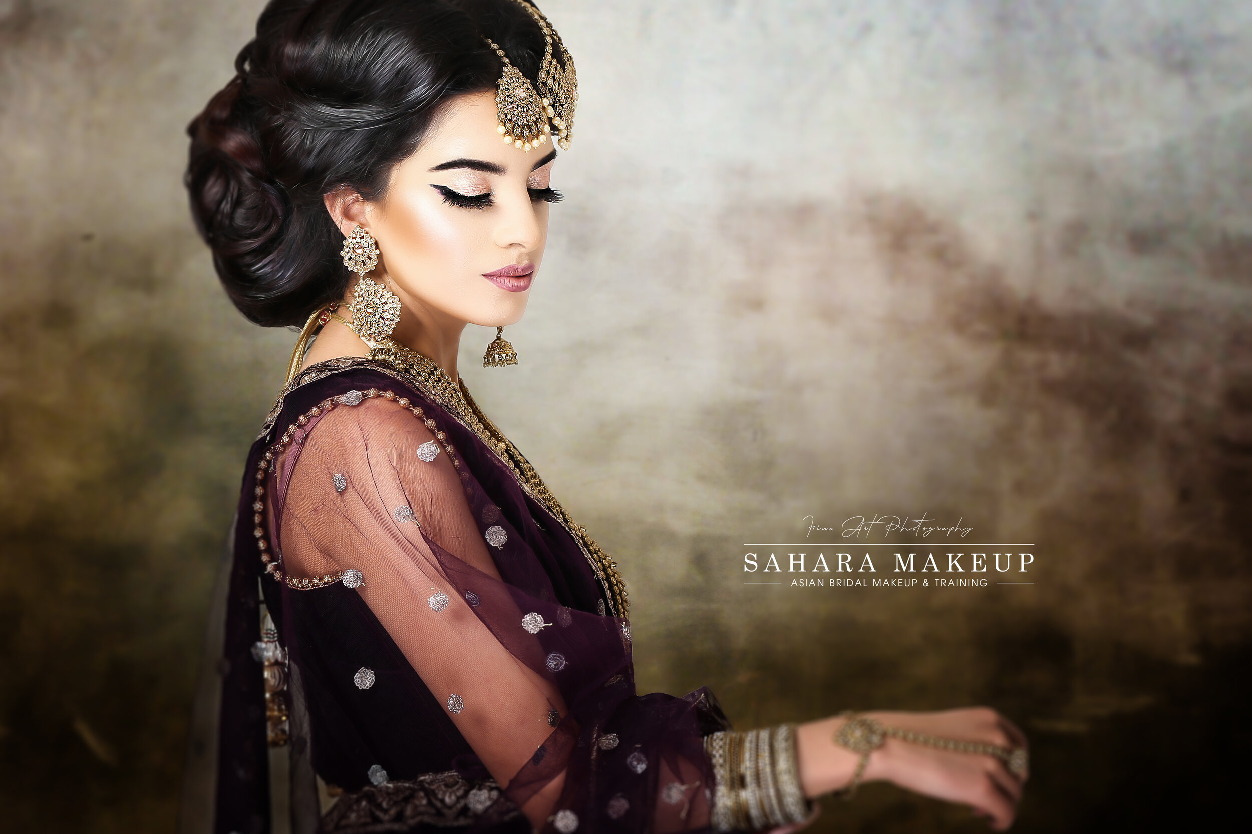 Sahara Makeup | Asian Bridal Hair & Makeup | Training Academy