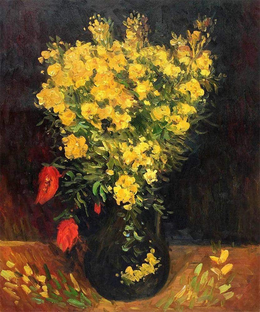 Poppy Flowers by Van Gogh