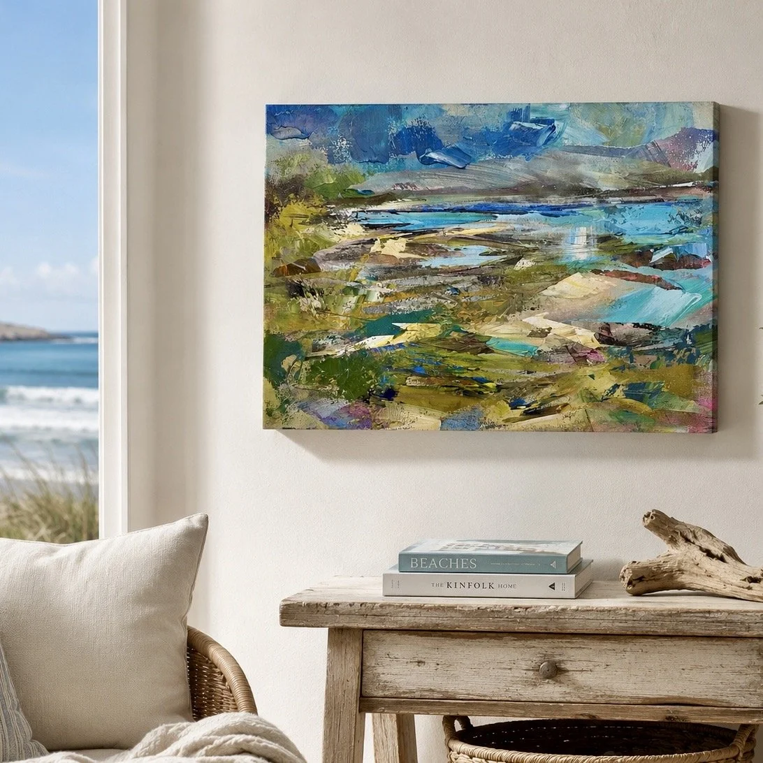 Rock Pools and Rainclouds