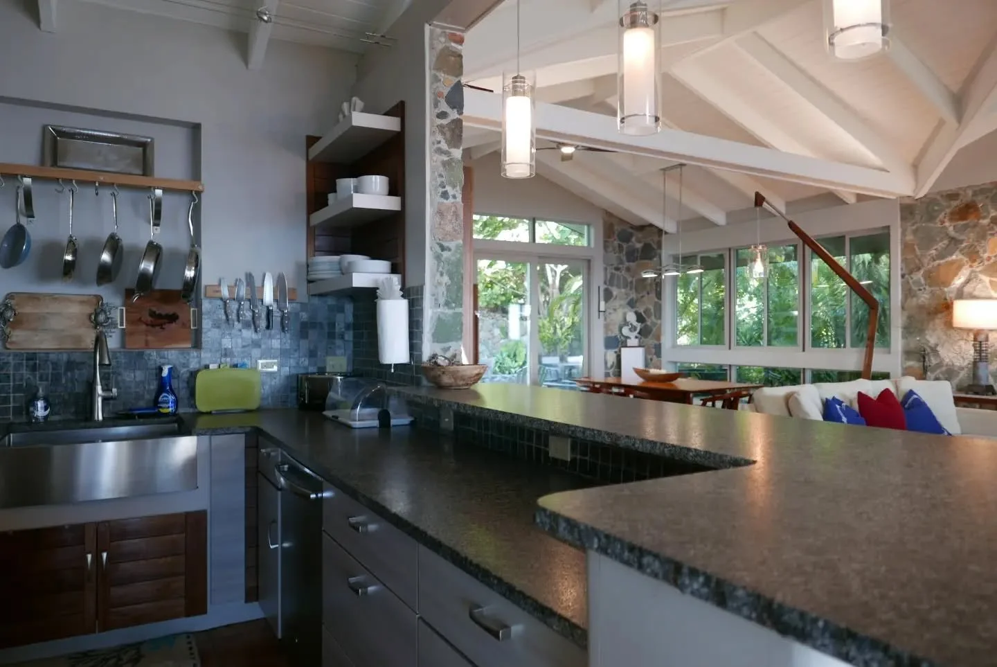 At St. John Great House, the chef&rsquo;s kitchen is designed for more than preparing a meal, it&rsquo;s where mornings begin slowly, fresh island ingredients become dinner, and everyone naturally gathers.

With everything you need to cook, entertain