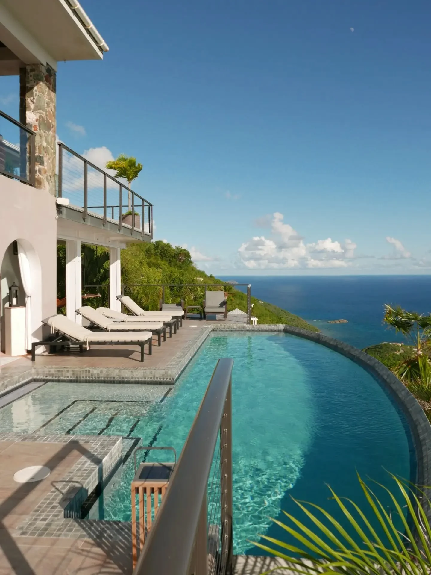 Experience St. John Great House at a special discounted rate this December! Trade the winter chill for warm island breezes, unforgettable sunsets, and days spent in paradise.

Perched above the turquoise waters of St. John, our luxury villa offers br