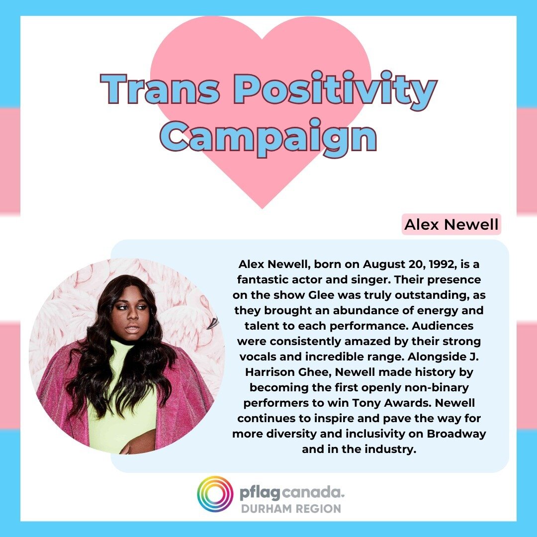 Alex Newell is a fantastic actor and singer. Their presence on the show Glee was truly outstanding, as they brought an abundance of energy and talent to each performance. Audiences were consistently amazed by their strong vocals and incredible range.