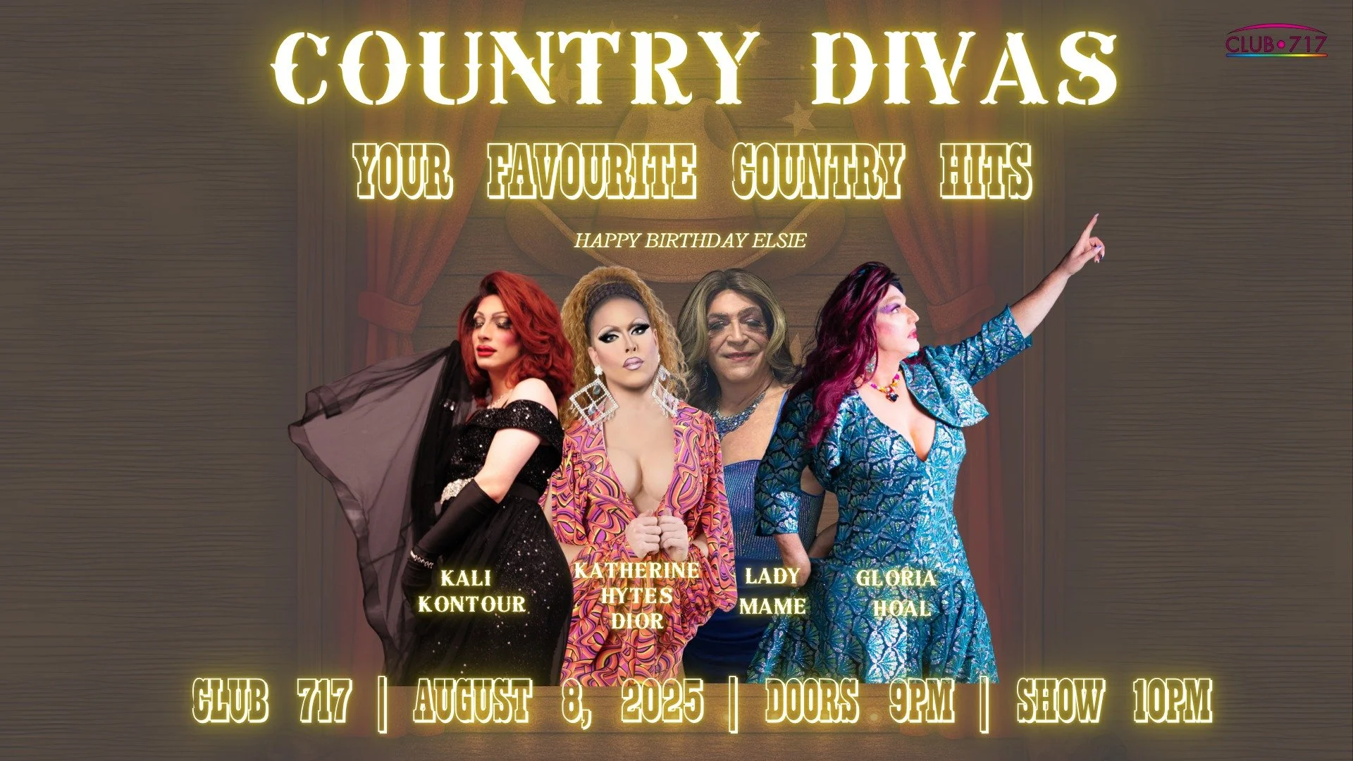 Rhinestones & Rodeos: A Country Drag Revue