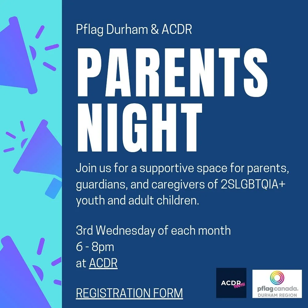 Parents night will also be happening this fall at ACDR. An amazing opportunity to get together, find support and connect with the community. ❤️ please find the link to register on our website.