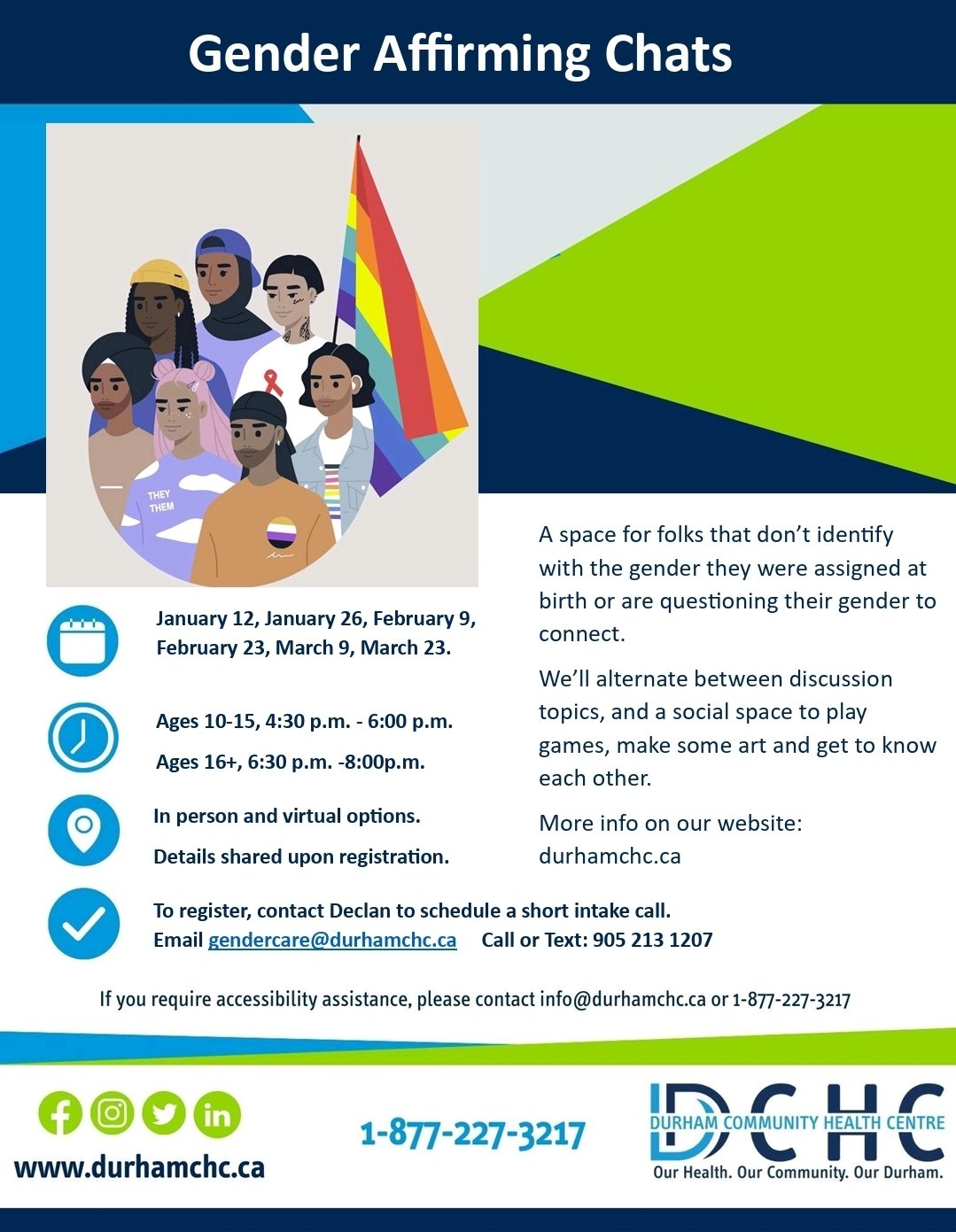 Gender Affirming Chats - In Person