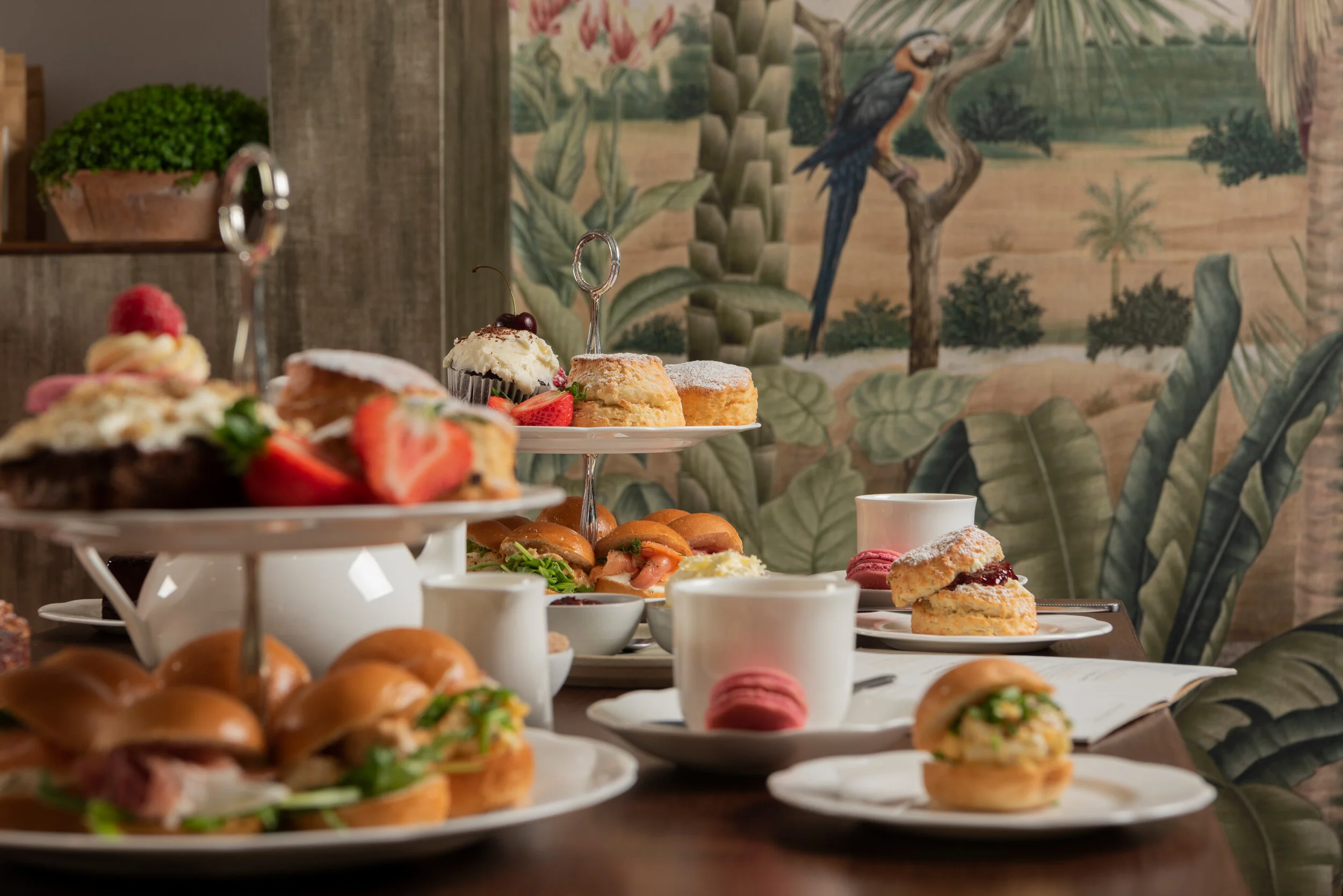 Afternoon tea at Orange Pekoe