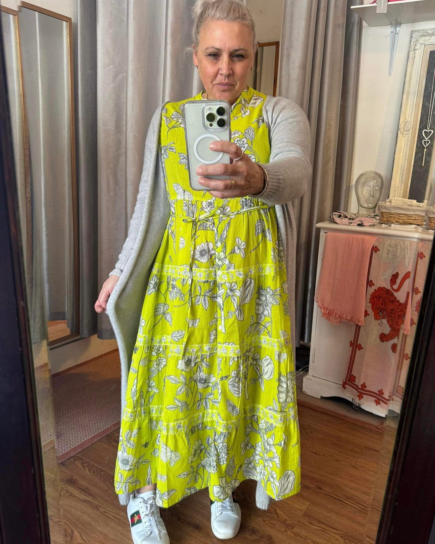 NEW IN! Indian cotton, tiered maxi dress with sleeves and tie waist. Wonderful and fun floral print, in bright yellow and pink! 💛💖 In store now x

#newin #clothinghaul #womensclothing #womensfashion #womensstyle #stylish #everydaywear #highstreetfa