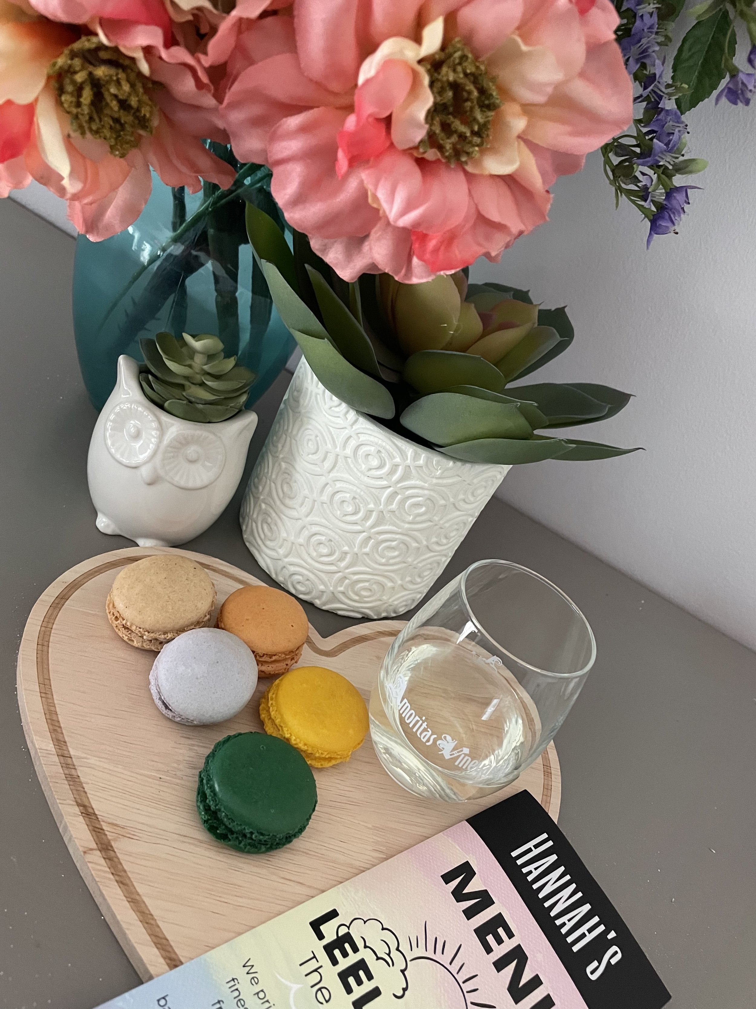 Mother’s Day Macarons & Wine