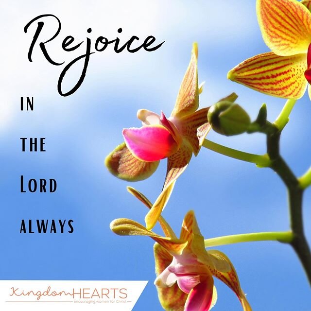 &quot;Rejoice in the Lord always. I will say it again: Rejoice!&quot;
Philippians 4:4

#kingdomheartsministries #longisland #womensministry #lovejesus #jesus #encourageoneanother #hopeinjesus #rejoiceinthelord #rejoicealways #rejoice