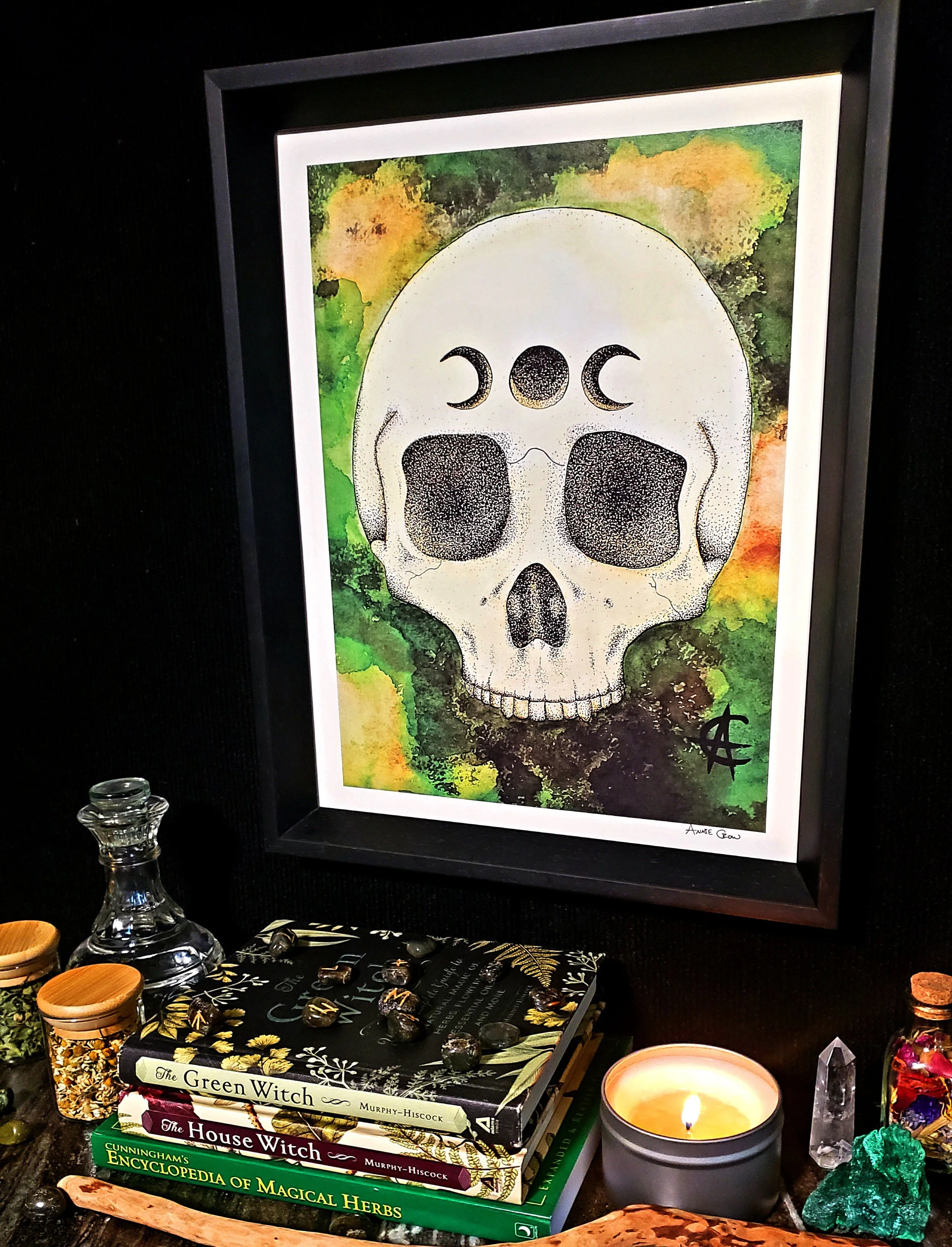 Witch Skull Framed.jpg