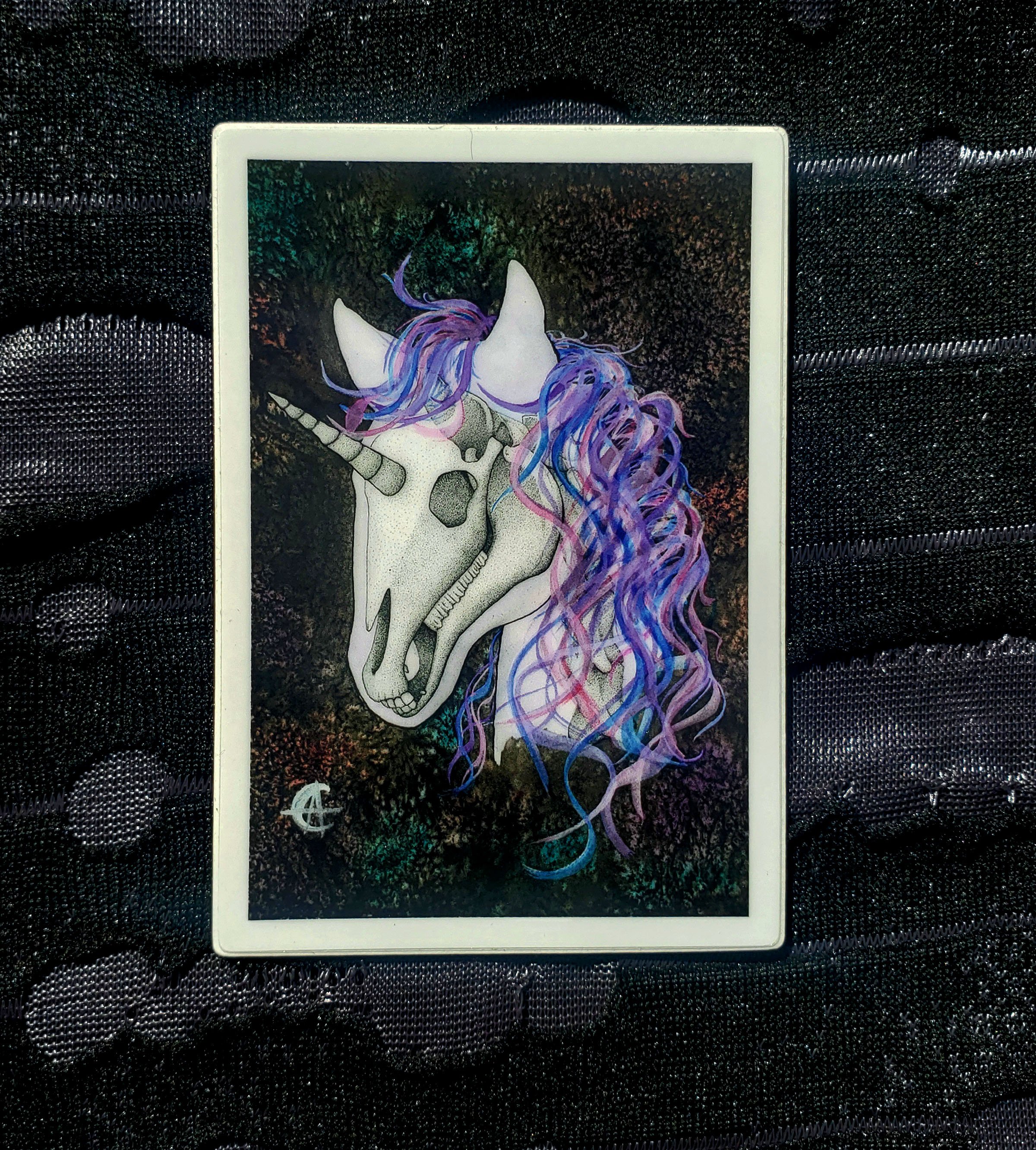 Unicorns are dead sticker.jpg