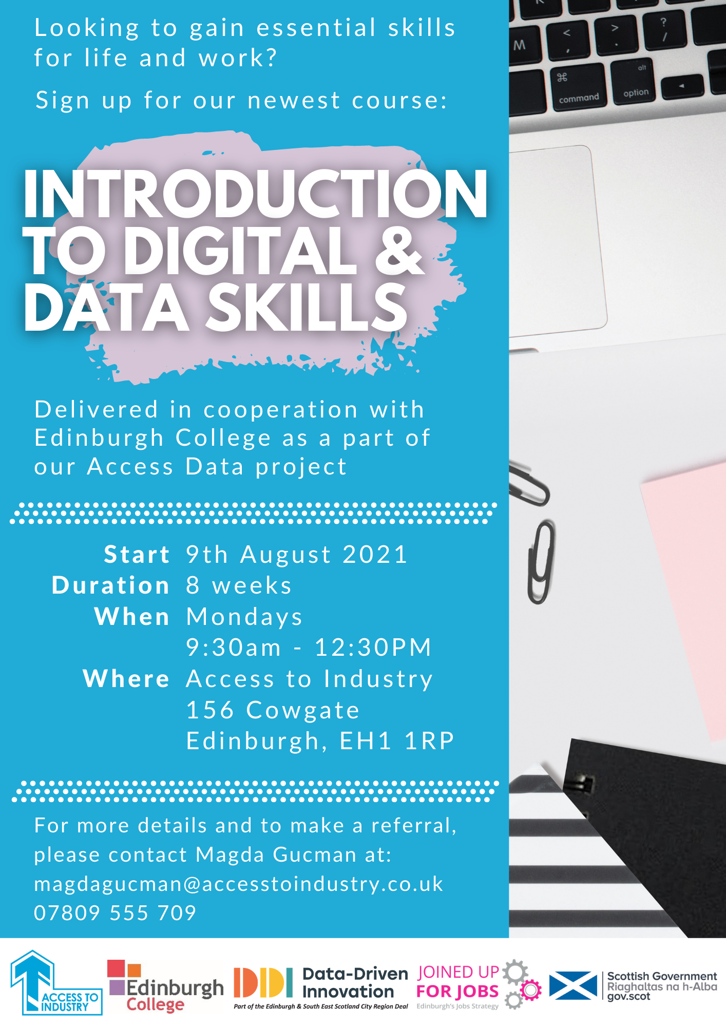 Introduction to Digital and Data Skills