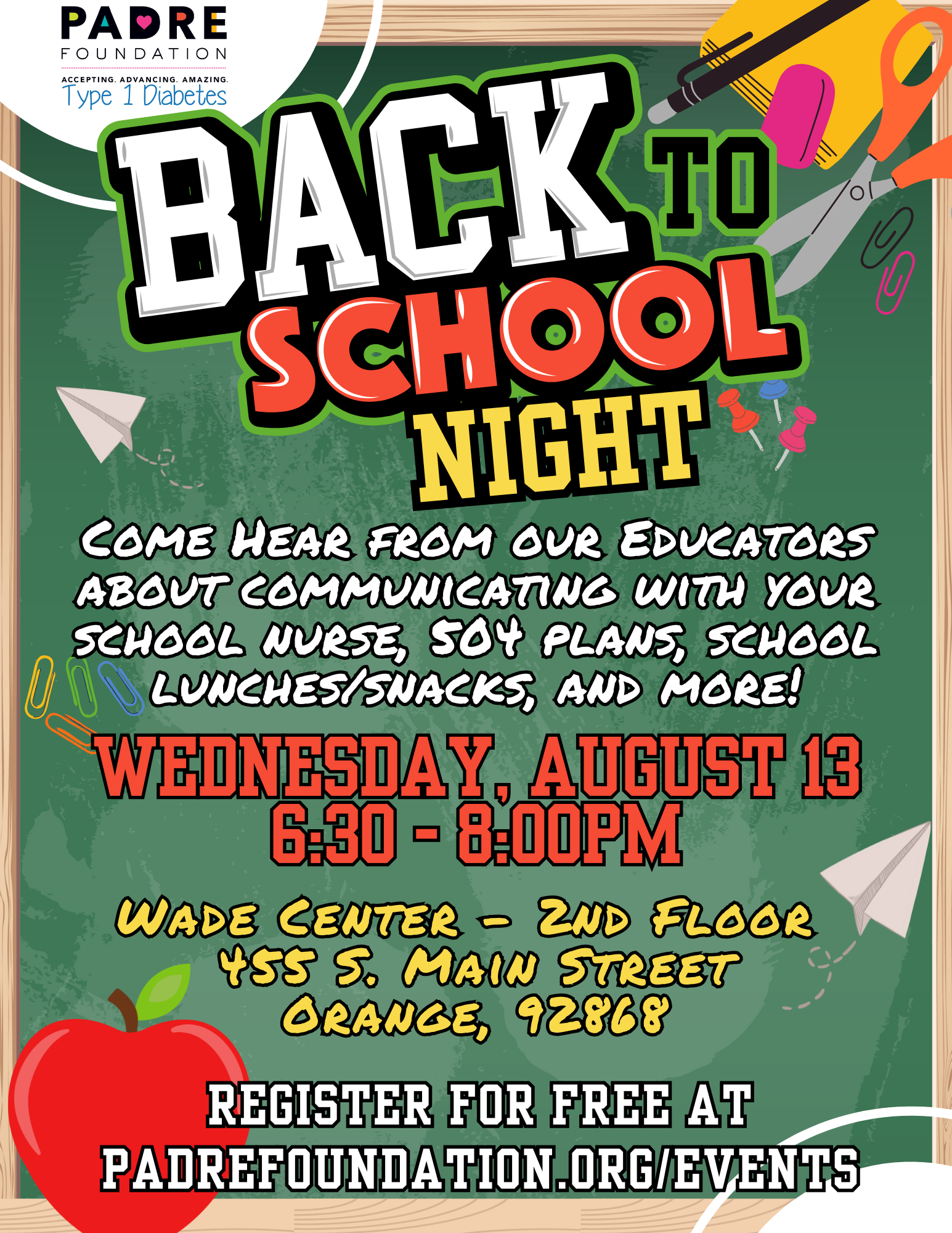 Back to School Night