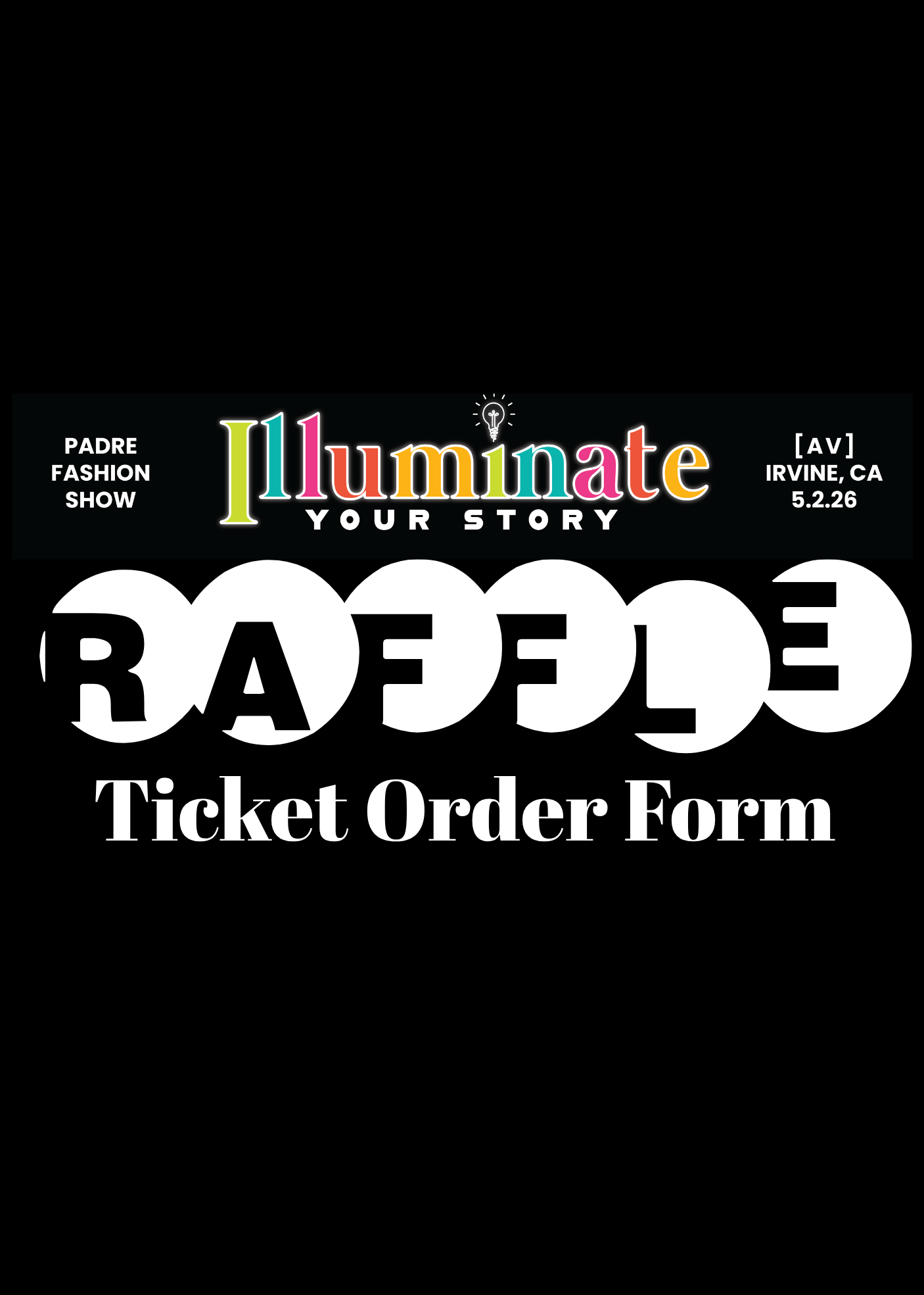 Fashion Show Raffle Tickets