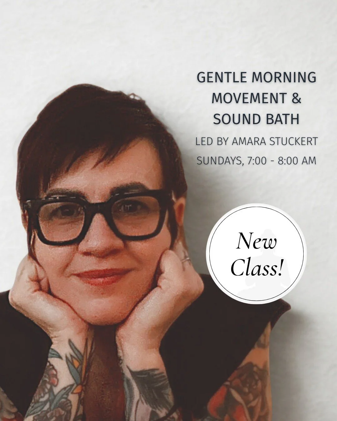 ✨ ANOTHER NEW CLASS! ✨

Amara will be leading Gentle Morning Movement &amp; Sound Bath every Sunday morning from 7:00 - 8:00 am for you early birds ☀️

Comment YOGA for the link to sign up 🩵

@reikimoonyogaenergy